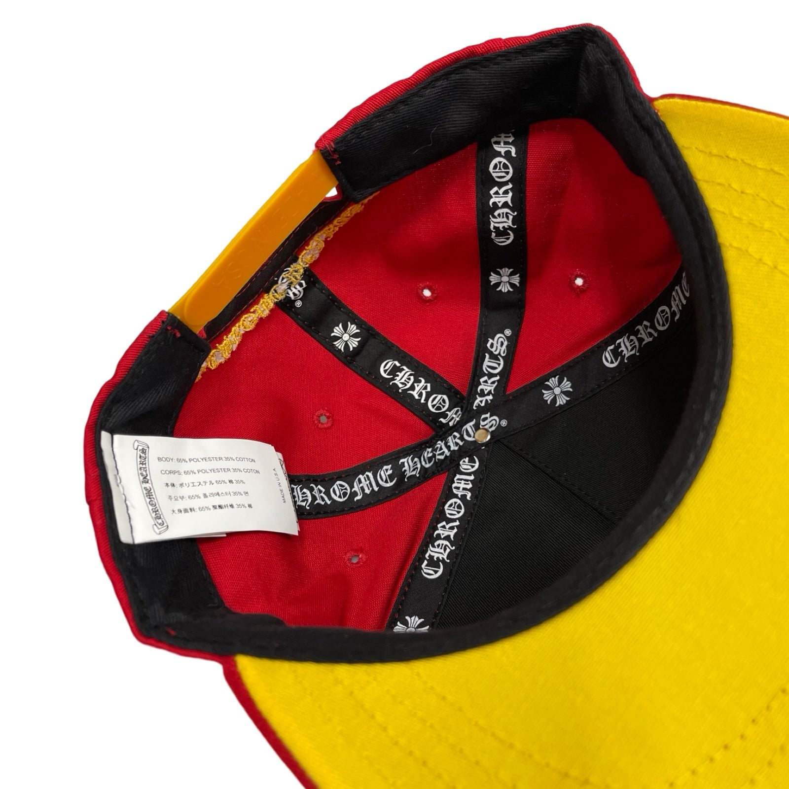 CHROME HEARTS CH Logo Embroidery Trucker Cap Size ONE SIZE（53-60）