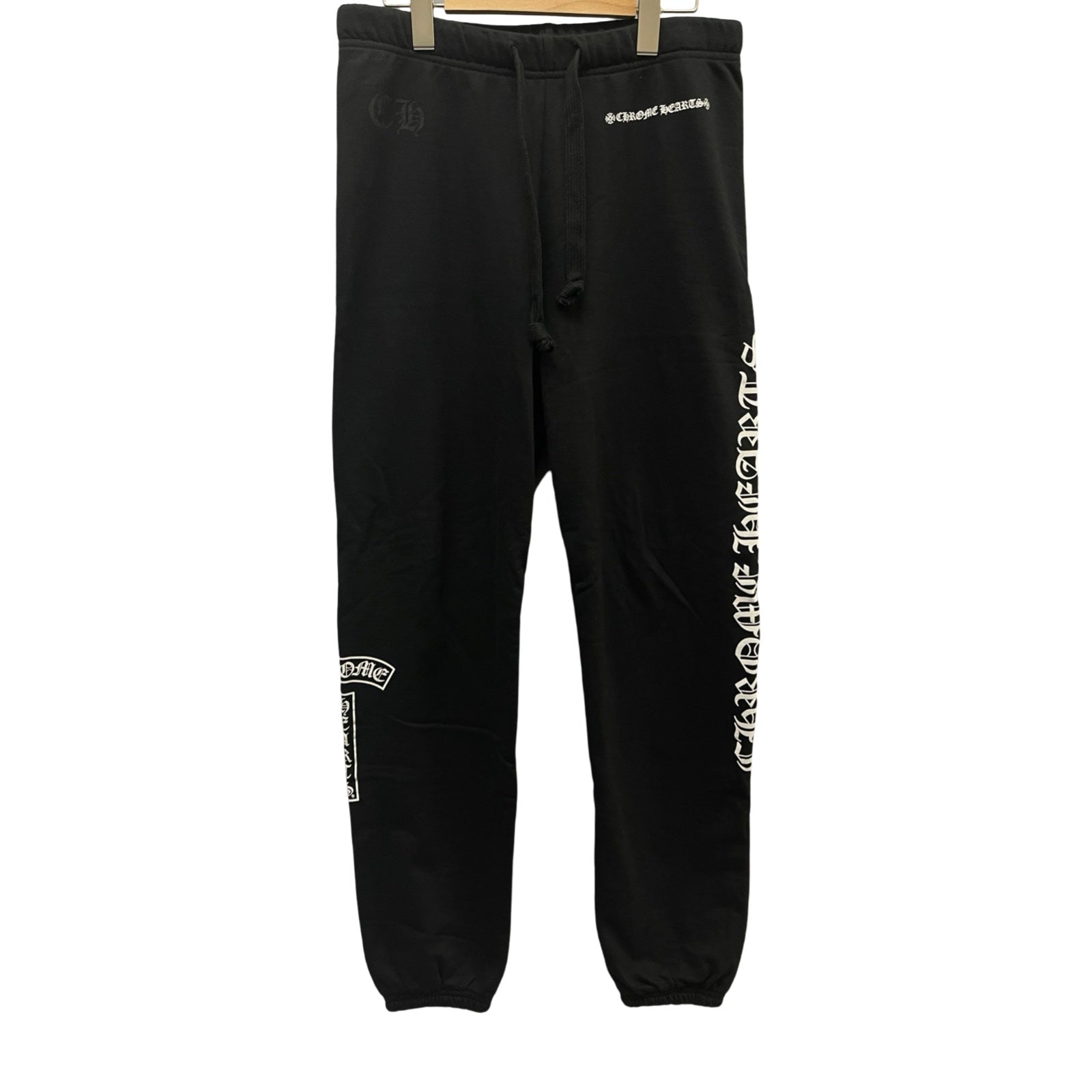 CHROME HEARTS Side Logo Sweat Pants Size M