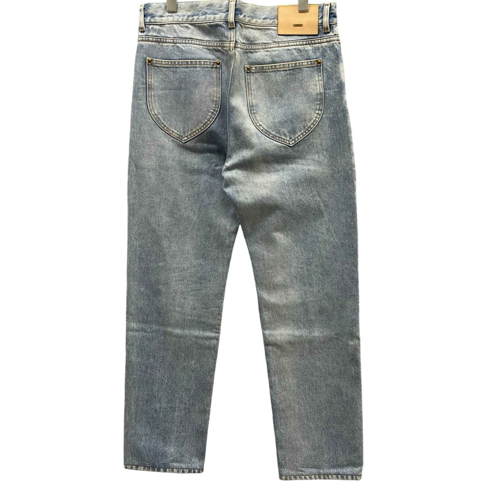 LOUIS VUITTON 2020SS LVSE Washed Regular Jeans Denim Pants Size 29