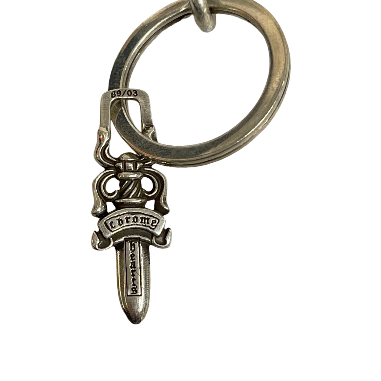CHROME HEARTS Hotel Key & Dagger Keychain