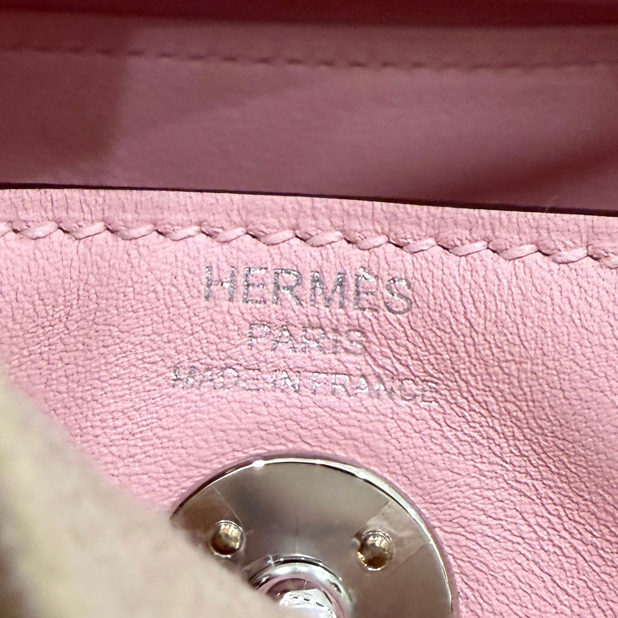 HERMES Lindy Mini "Rose Sakura" B刻印 エルメス リンディミニ "ローズサクラ" レザーショルダーバッグ B刻印