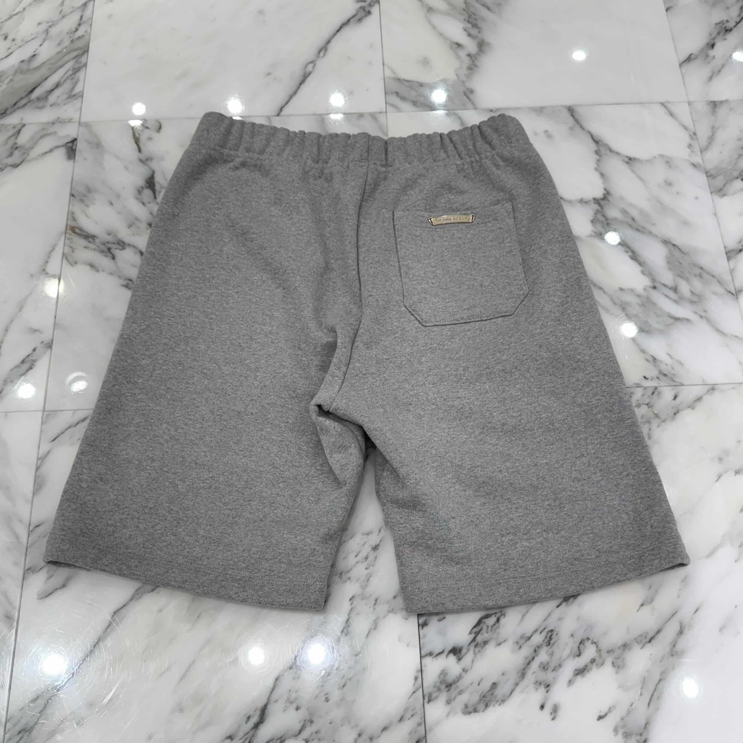 CHROME HEARTS Y NOT 3 Cemetery Cross Patch Sweat Shorts Size L クロムハーツ ワイノット 3 セメタリー クロスパッチ スウェットショーツ サイズL