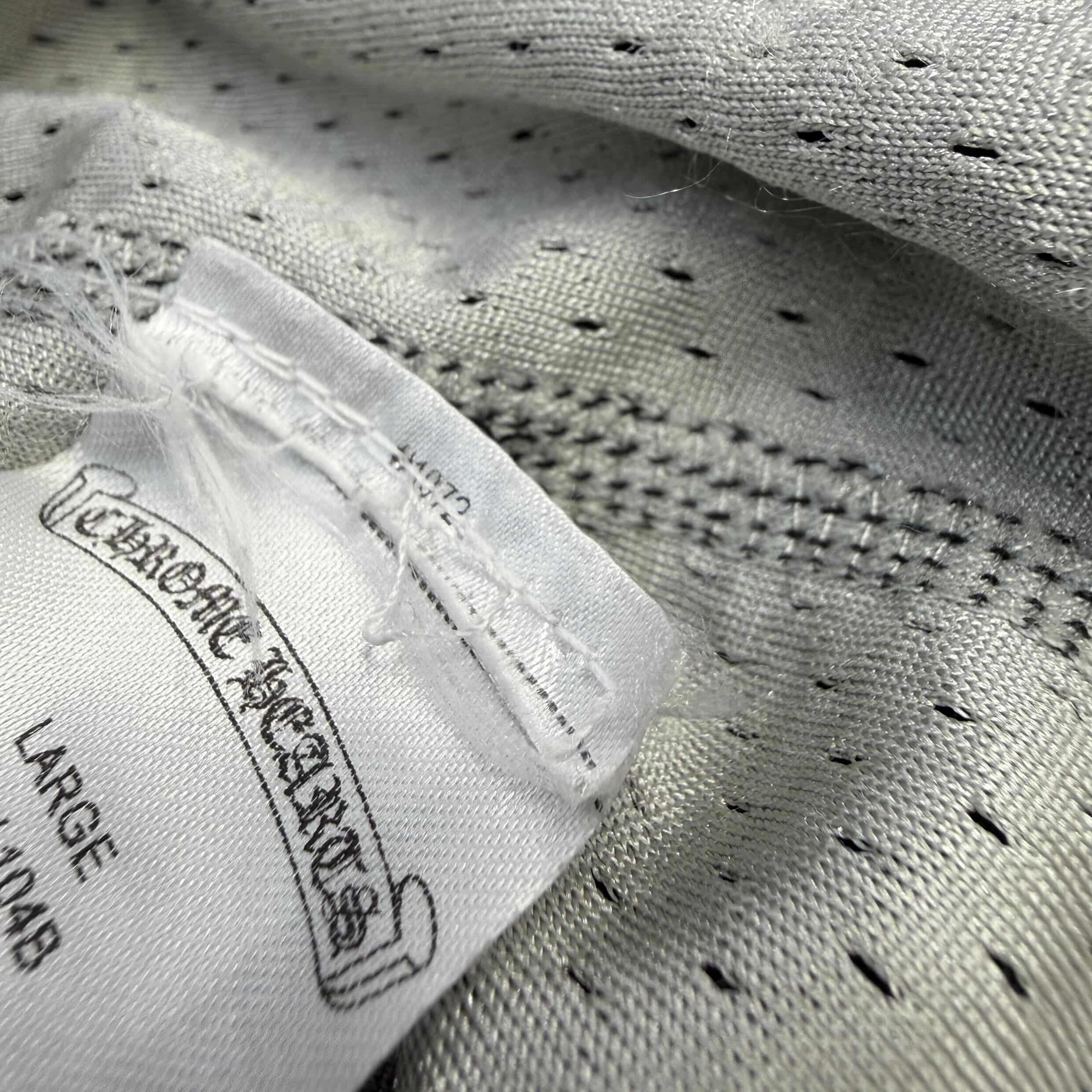 CHROME HEARTS Mesh Warm Up Jersey Size L クロムハーツ メッシュウォームアップジャージー サイズL