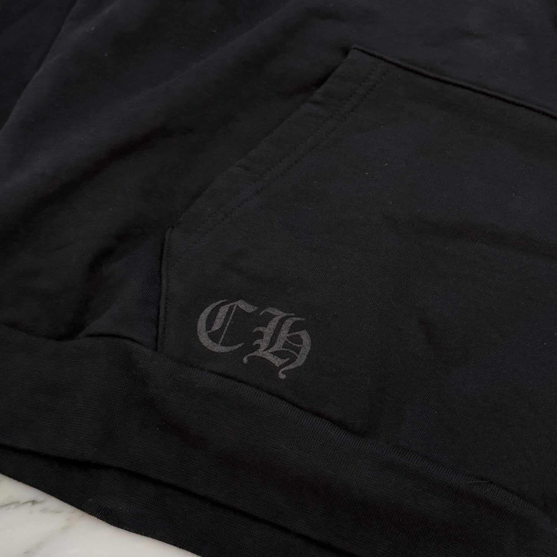 CHROME HEARTS Back Scroll Label Logo Pullover Hoodie Size L クロムハーツ バックスクロールラベルロゴ プルオーバーフーディー サイズL