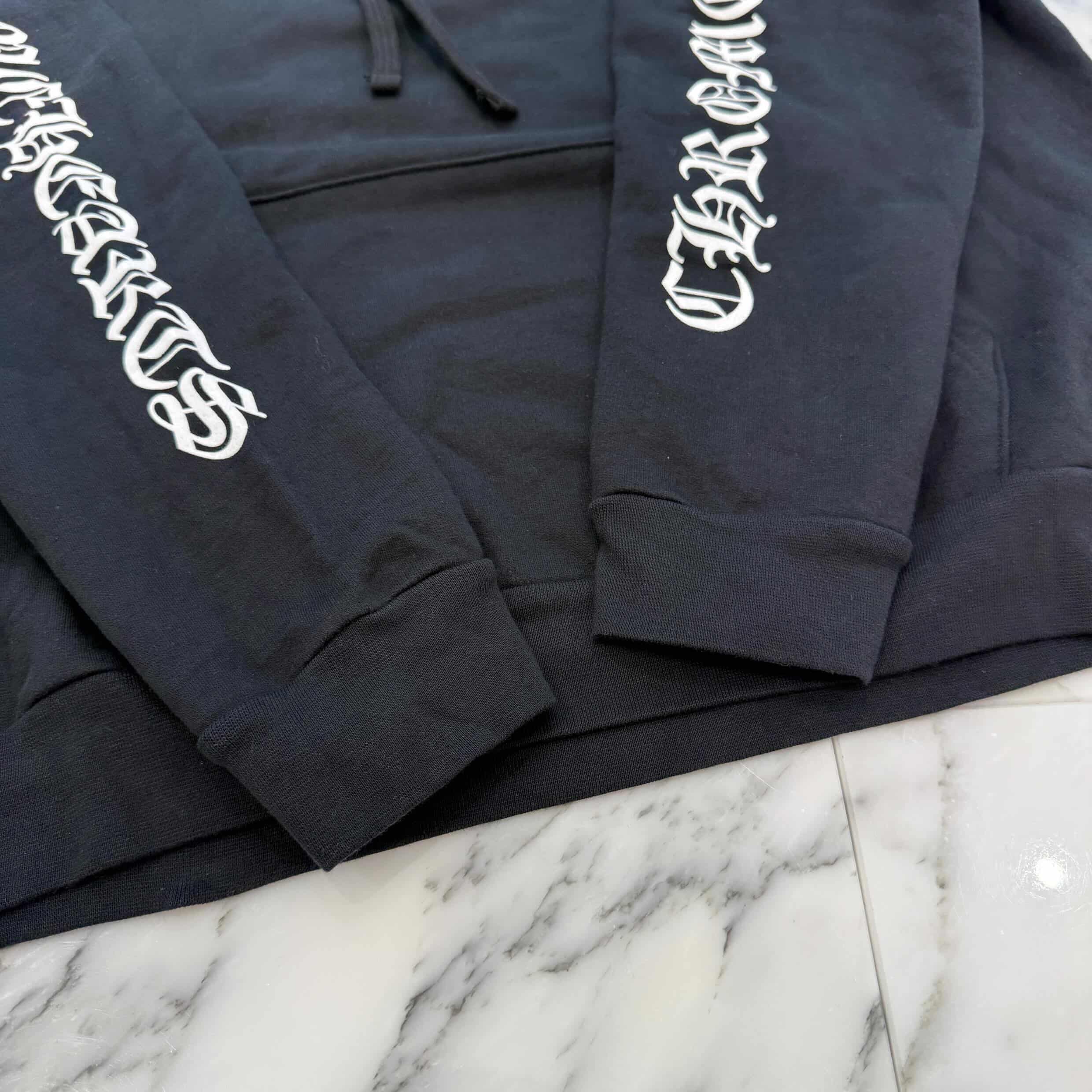 CHROME HEARTS Back Scroll Label Logo Pullover Hoodie Size L クロムハーツ バックスクロールラベルロゴ プルオーバーフーディー サイズL