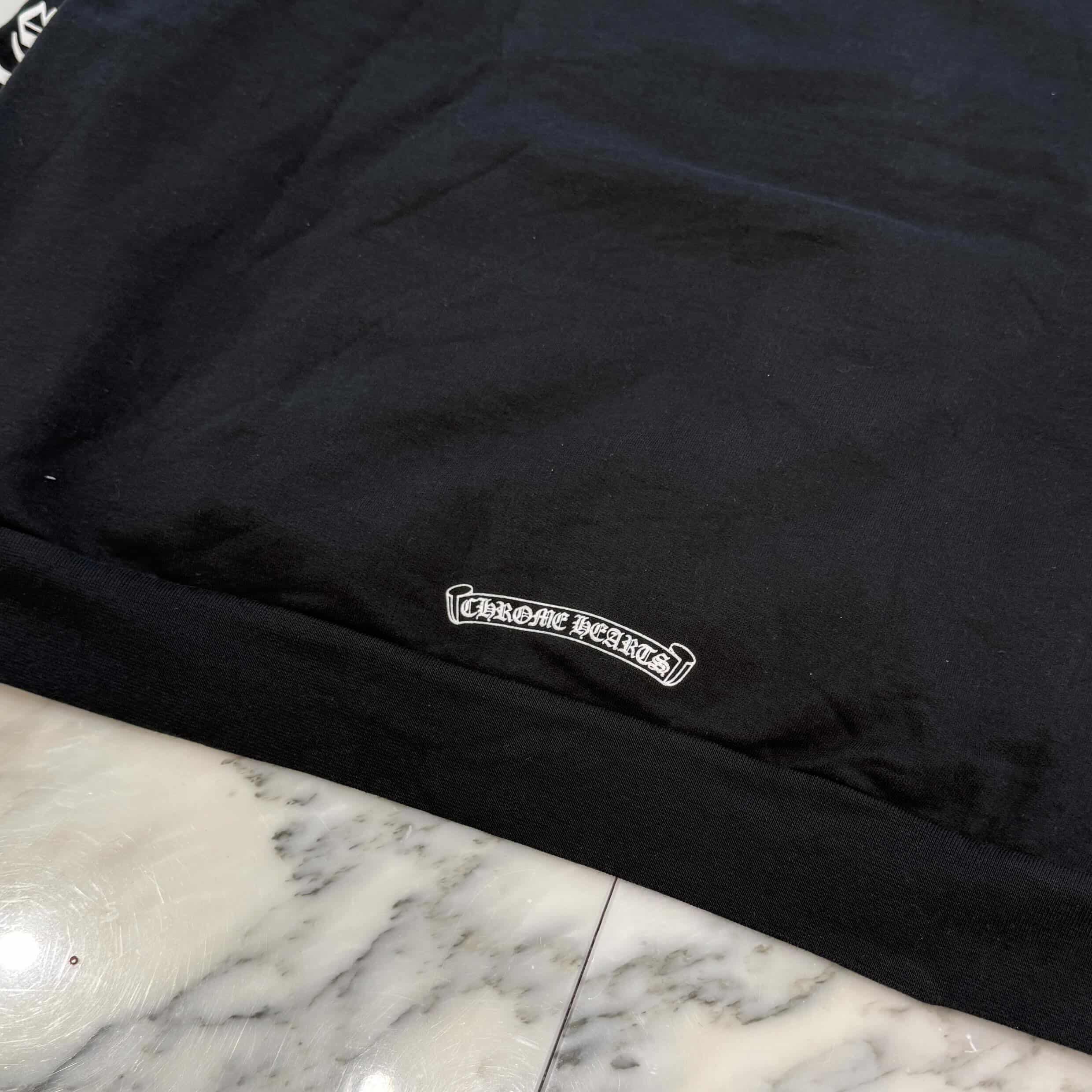 CHROME HEARTS Back Scroll Label Logo Pullover Hoodie Size L クロムハーツ バックスクロールラベルロゴ プルオーバーフーディー サイズL