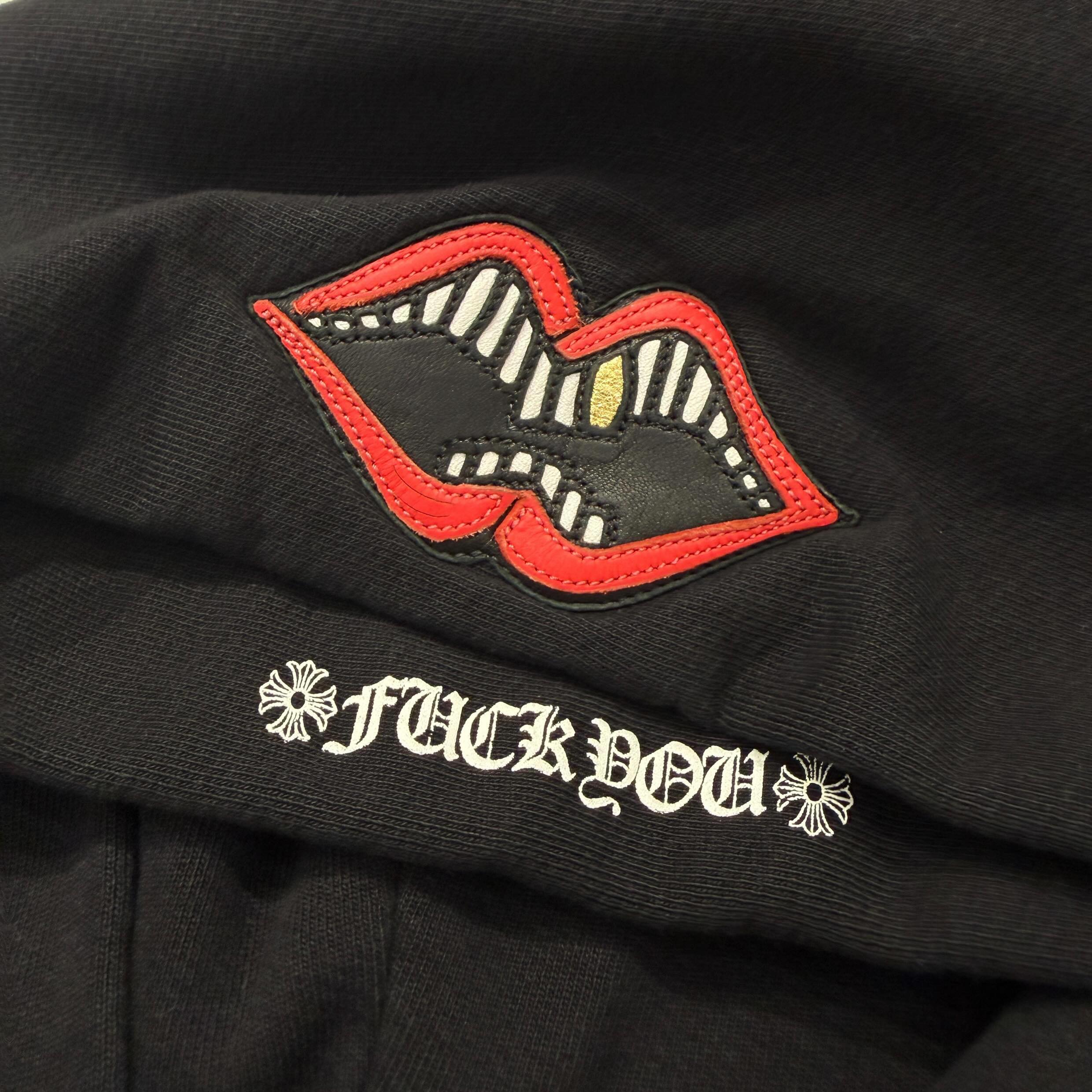 CHROME HEARTS × MATTY BOY PPO FXXK U Double Chomper Pullover Hoodie Size XS クロムハーツ × マッティボーイ PPO FXXK U ダブルチョンパー プルオーバーフーディ サイズXS