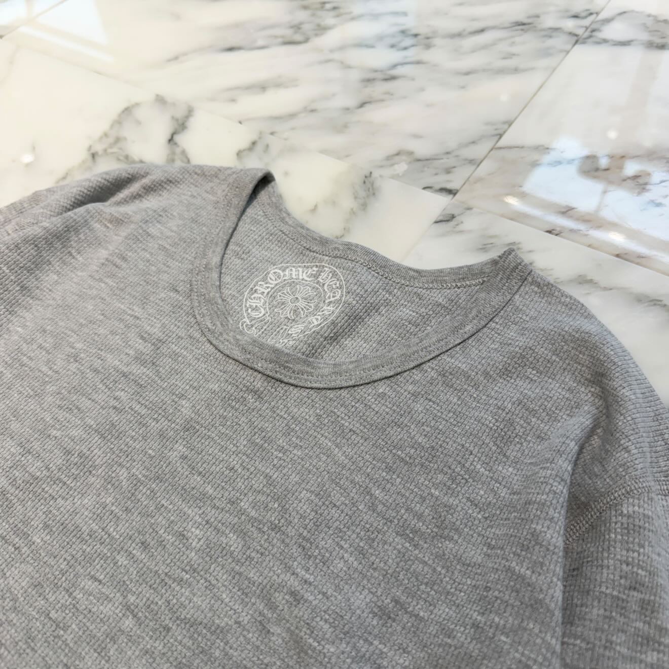 CHROME HEARTS 2025SS Scroll Label Arm Logo Print Thermal Long Sleeve Tee Size XL クロムハーツ スクロールラベル アームロゴプリント サーマル ロングスリーブ Tシャツ サイズXL