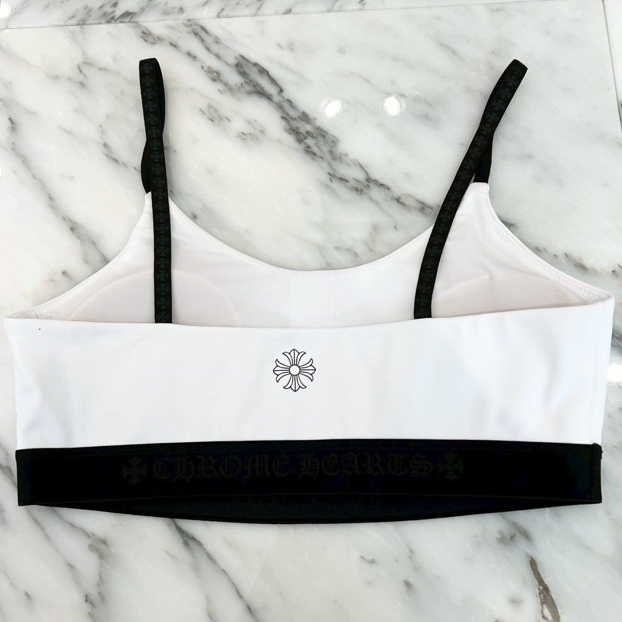CHROME HEARTS CH Logo YOGA WEAR Cup in Bra Top Size S クロムハーツ CHロゴ ヨガウェア カップイン ブラトップ サイズS