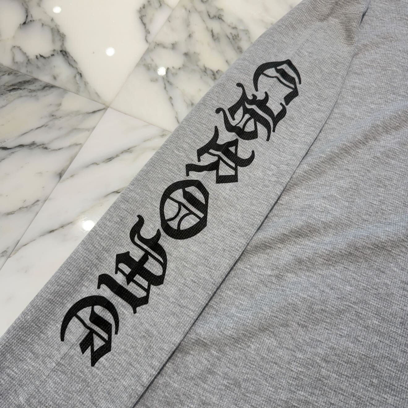 CHROME HEARTS 2025SS Scroll Label Arm Logo Print Thermal Long Sleeve Tee Size XL クロムハーツ スクロールラベル アームロゴプリント サーマル ロングスリーブ Tシャツ サイズXL