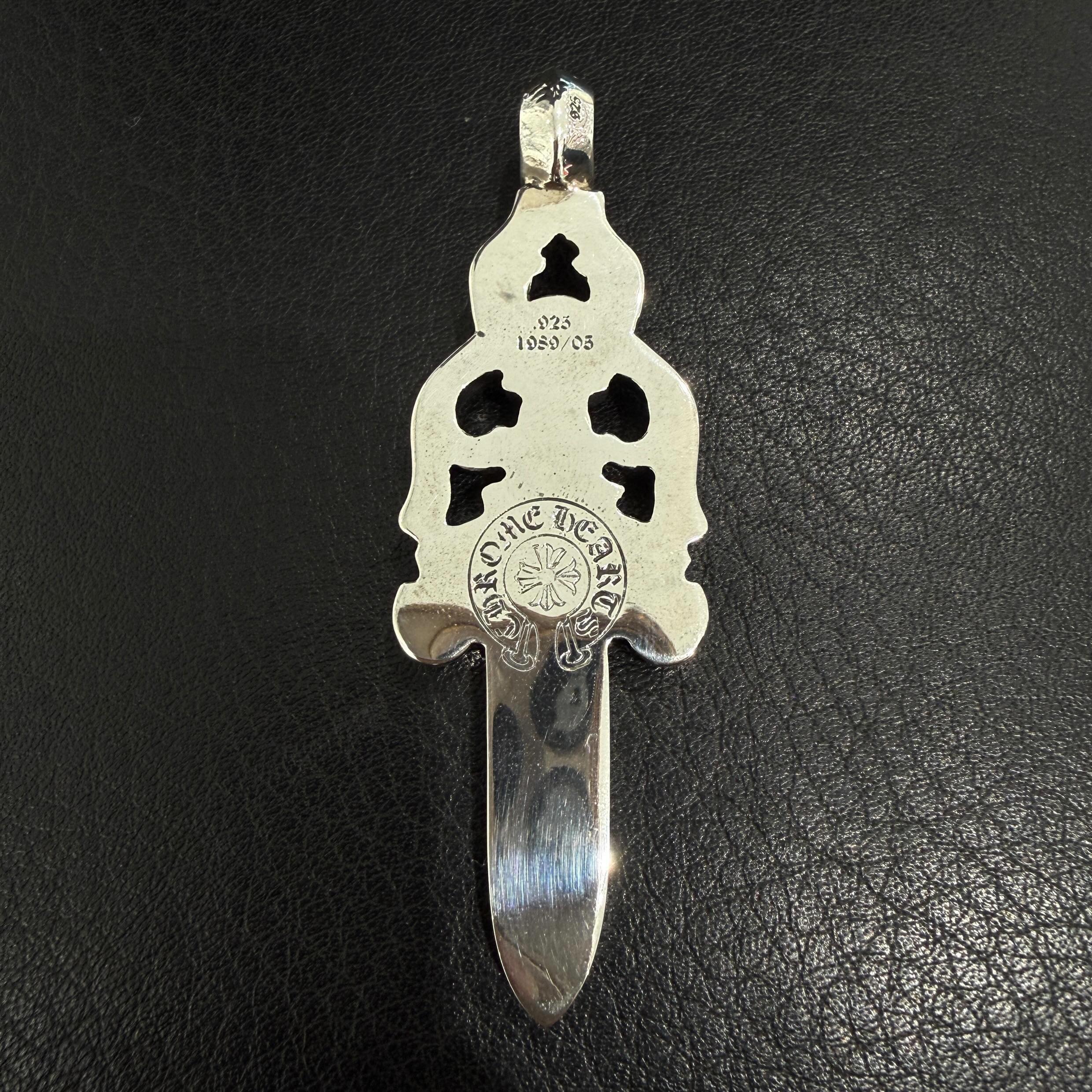 CHROME HEARTS Large Dagger Pendant Top クロムハーツ ラージダガー