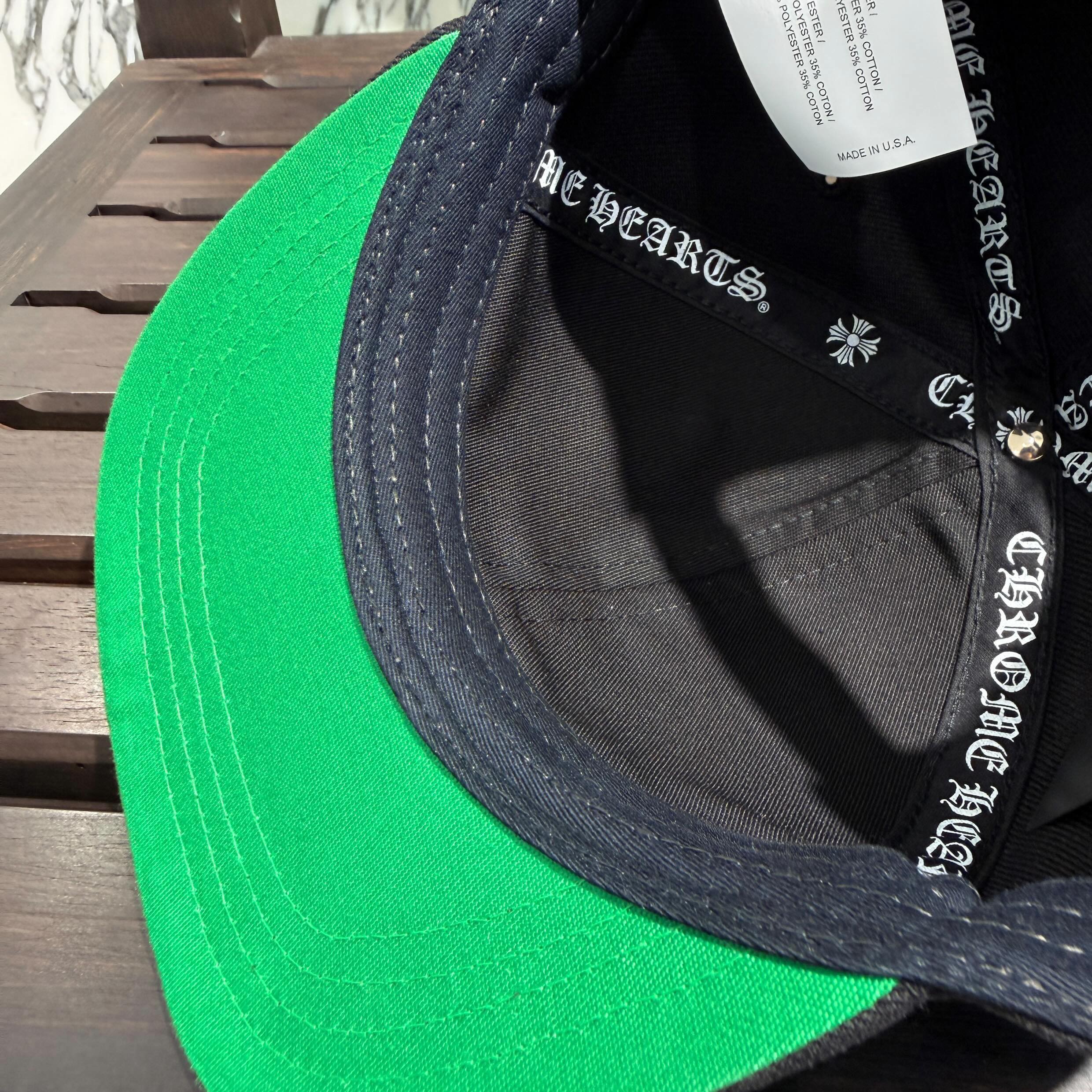 CHROME HEARTS CH Logo Embroidery Trucker Cap Size ONE SIZE (51-61