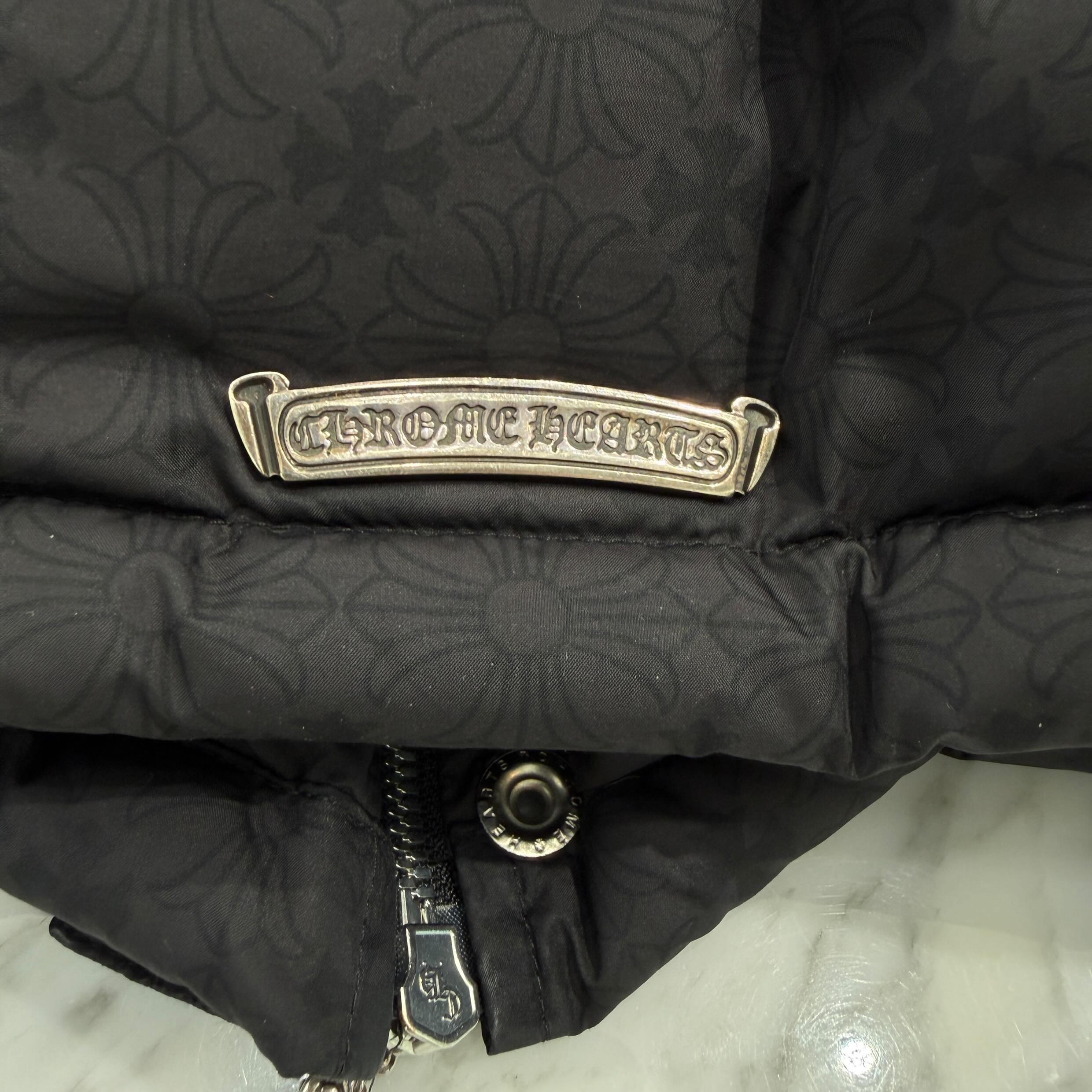 CHROME HEARTS CH Plus Stiff Down Jacket Size XL クロムハーツ CHプラス スティッフ ダウンジャケット サイズXL
