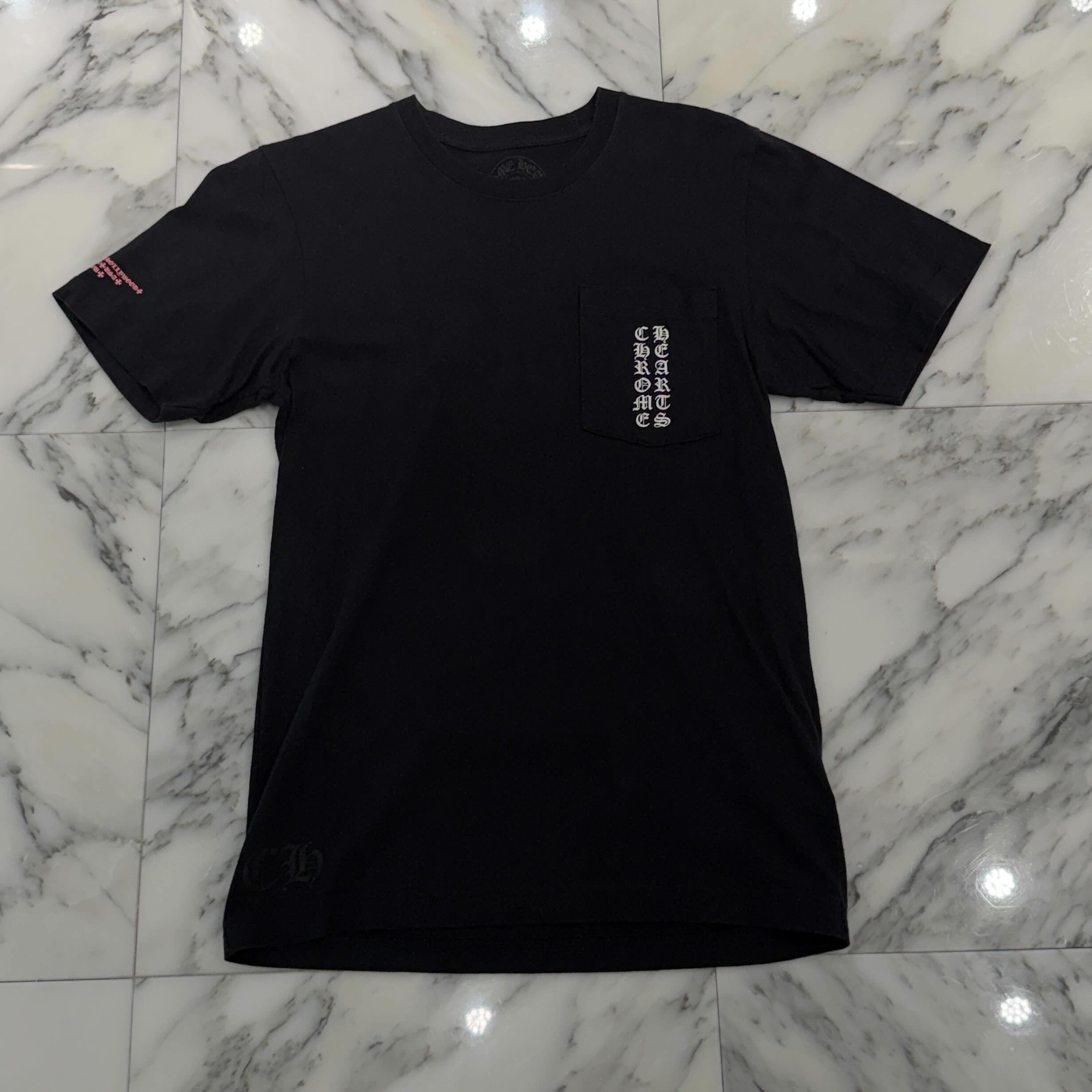 CHROME HEARTS Fuck You Vertical Logo Print Tee Size S クロムハーツ ファックユー ヴァーティカルロゴ プリント Tシャツ サイズS
