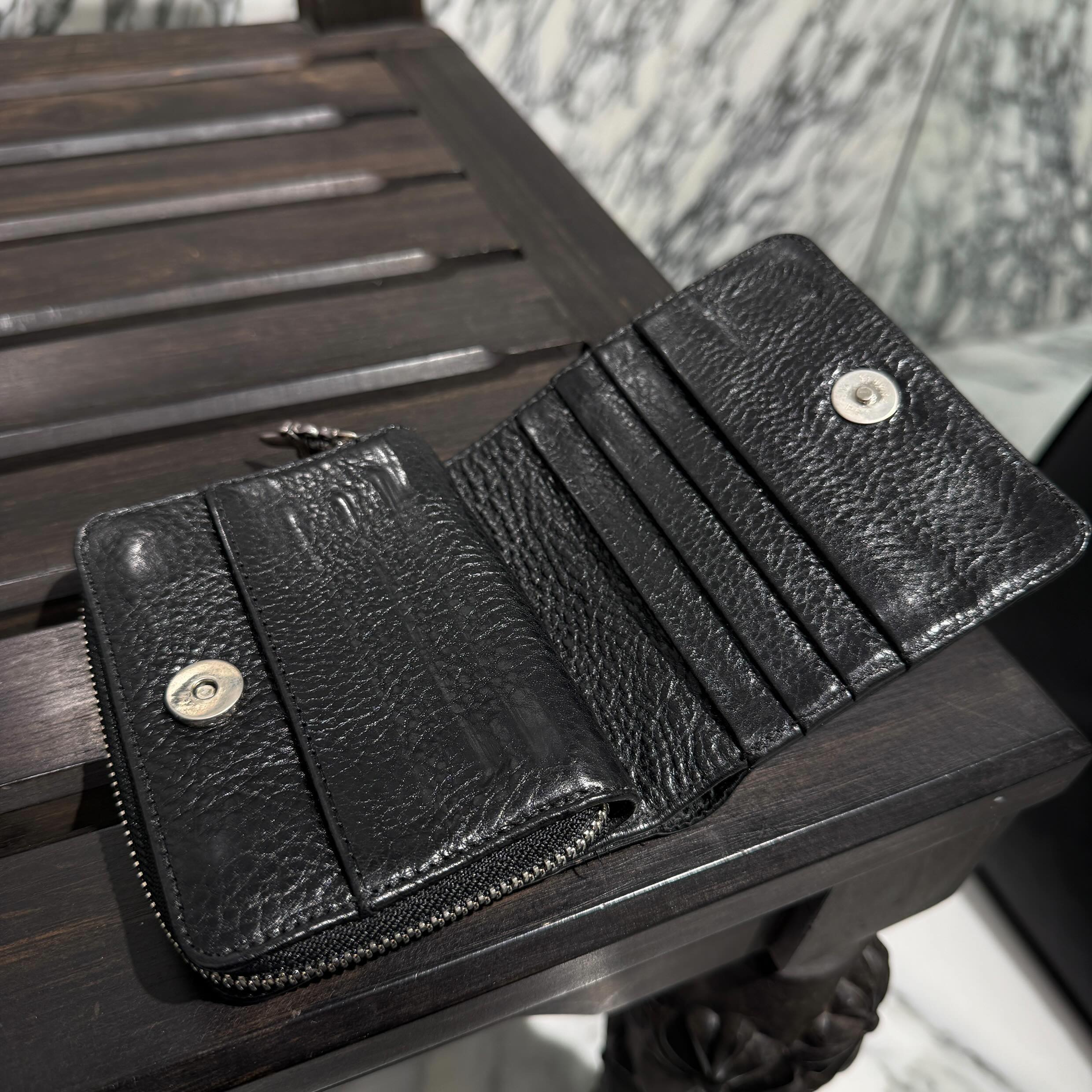 CHROME HEARTS Square Zip Bill Wallet クロムハーツ スクエアジップ ビルウォレット