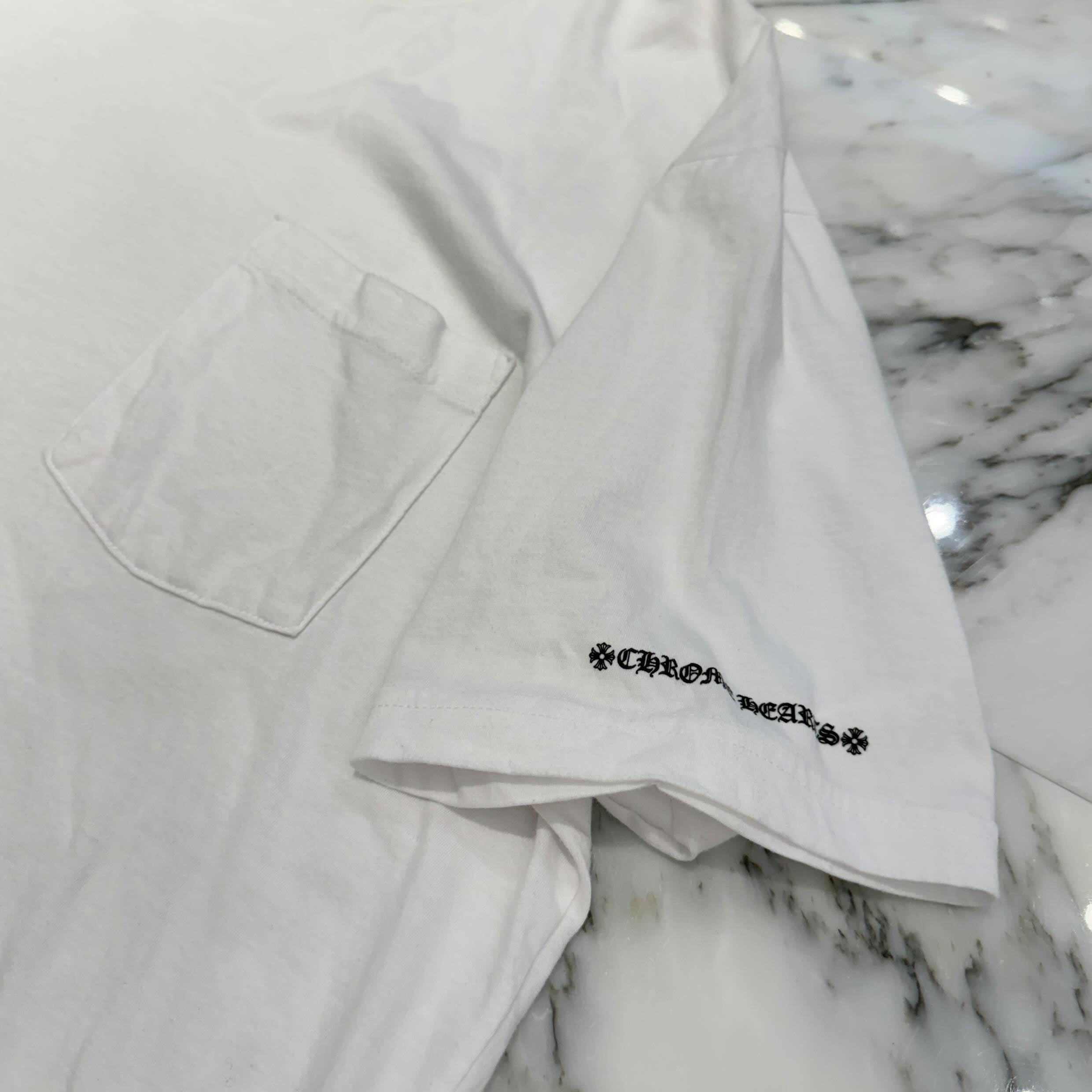 CHROME HEARTS Neck Logo Tee Size XL クロムハーツ ネックロゴ Tシャツ サイズXL
