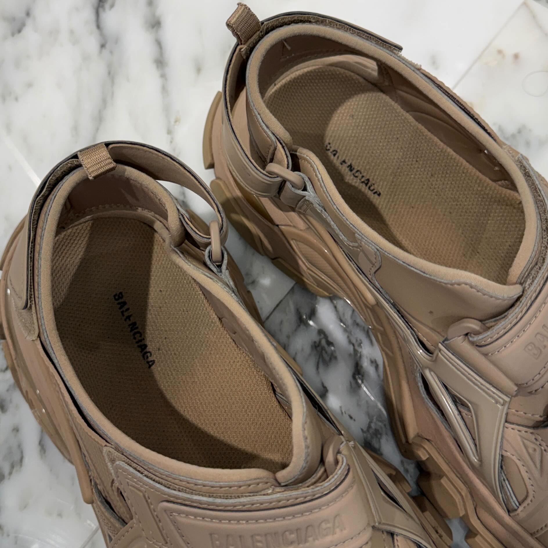 BALENCIAGA Track Velcro Strap Sandals Size JP27.0cm バレンシアガ