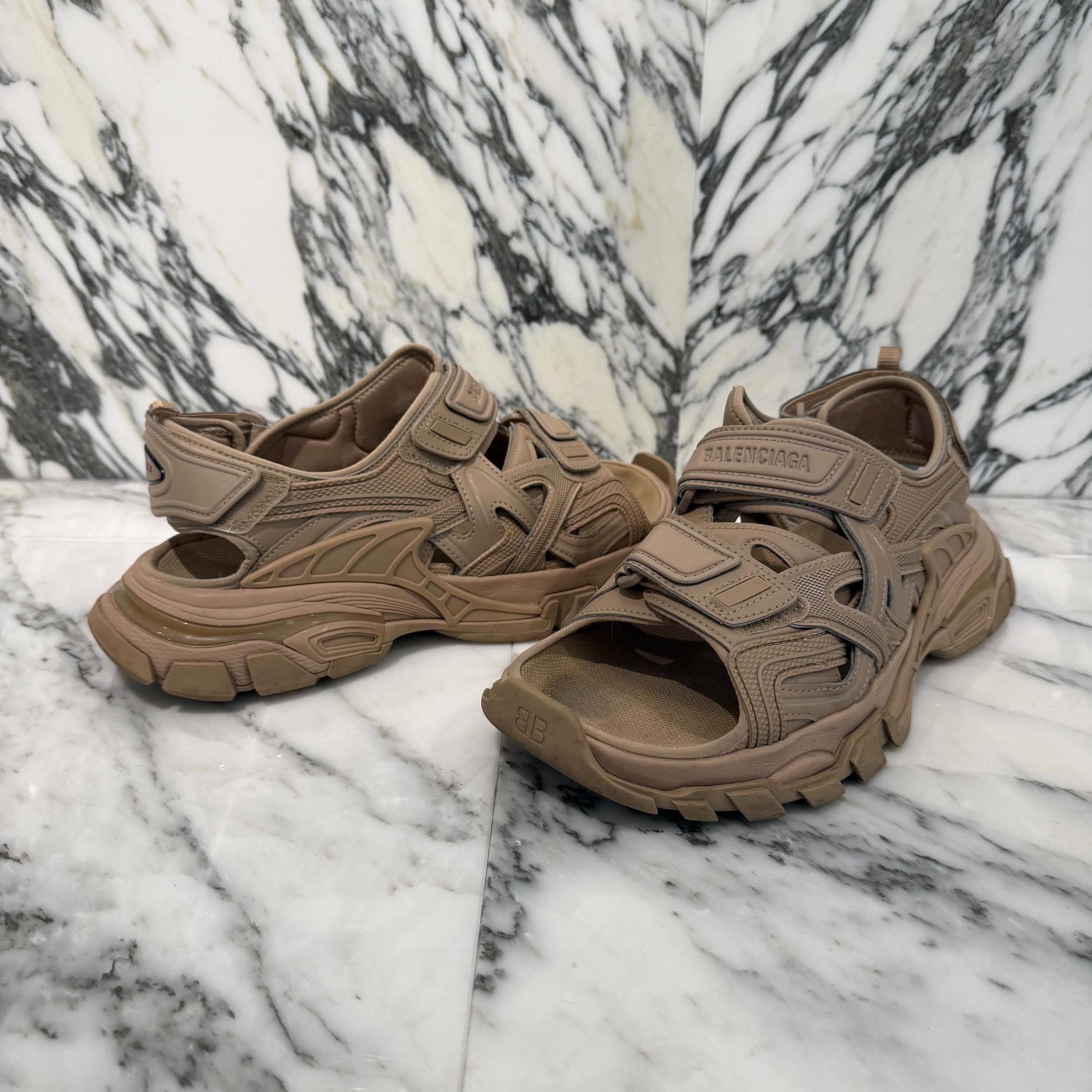 BALENCIAGA Track Velcro Strap Sandals Size JP27.0cm バレンシアガ トラック ベルクロストラップ サンダル サイズJP27.0cm