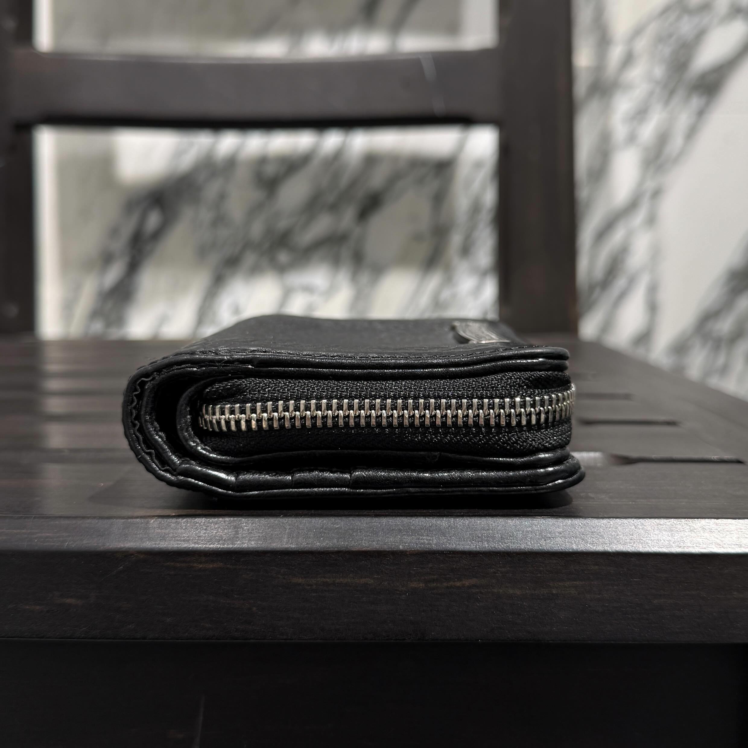 CHROME HEARTS Square Zip Bill Wallet クロムハーツ スクエアジップ ビルウォレット