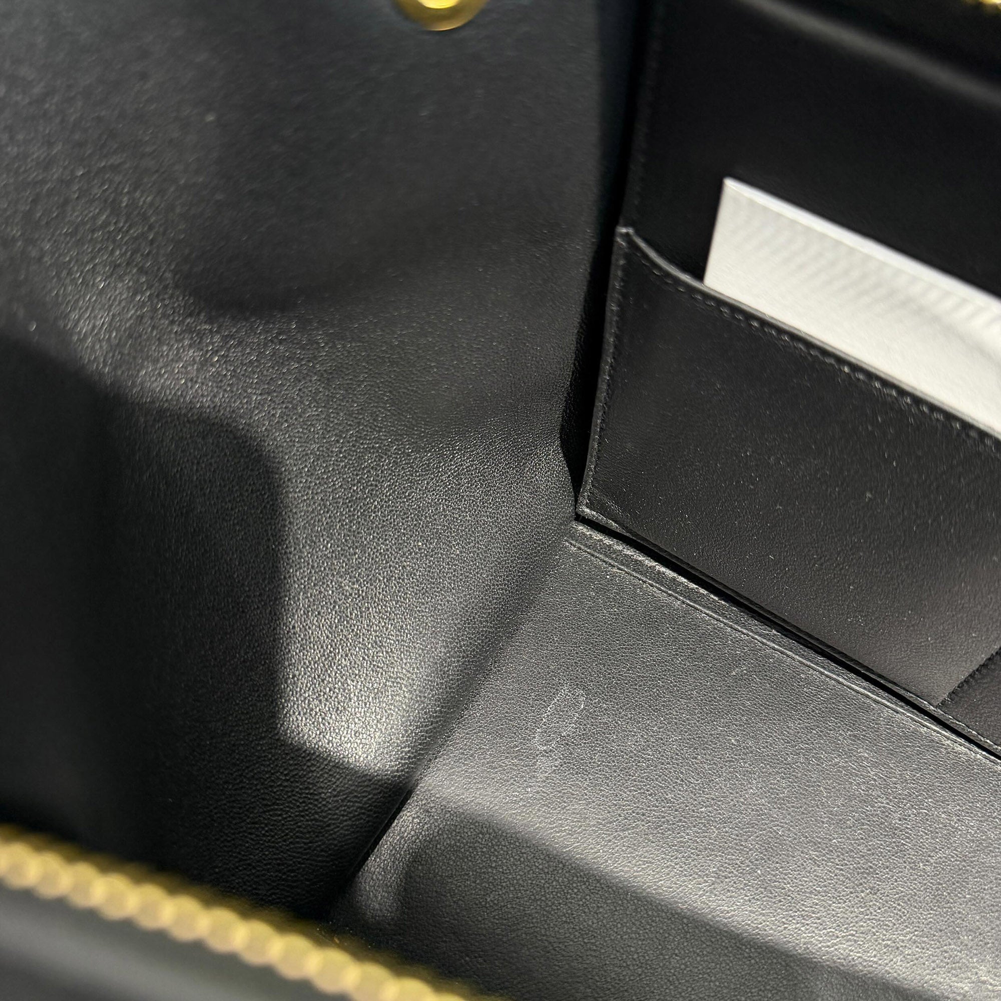 CELINE Trapeze Small Leather Hand Bag セリーヌ トラぺーズ スモール レザー ハンドバッグ