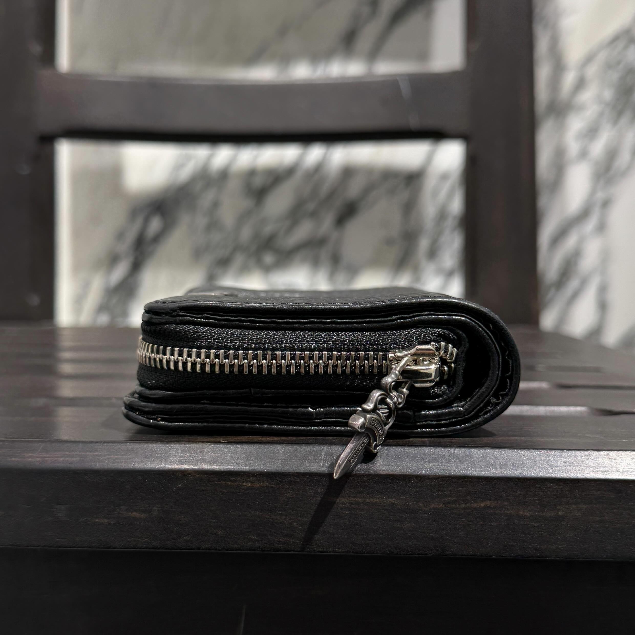 CHROME HEARTS Square Zip Bill Wallet クロムハーツ スクエアジップ ビルウォレット