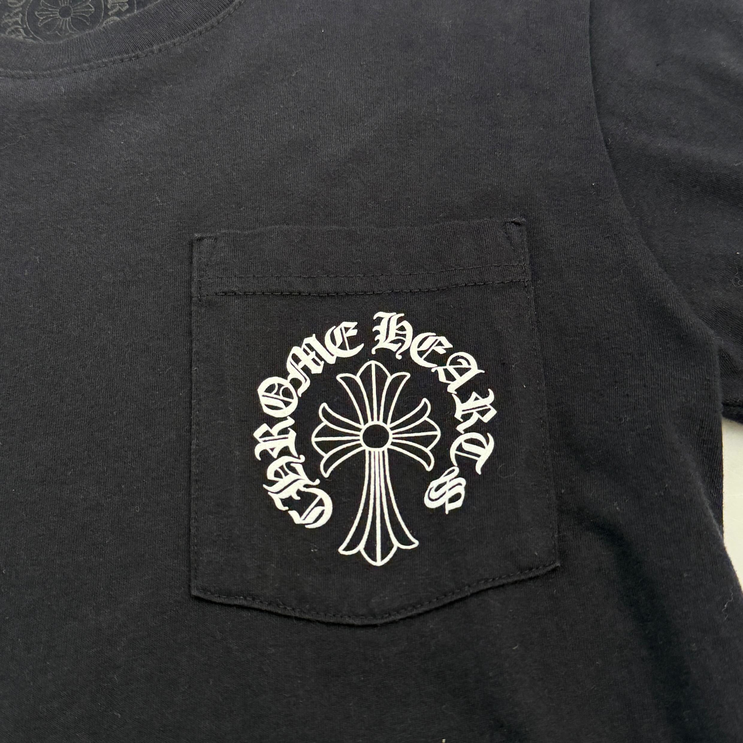 CHROME HEARTS Tonal Celtic Cross Horseshoe Tee Size S クロムハーツ トーナル セルティック クロス ホースシュー Tシャツ サイズS