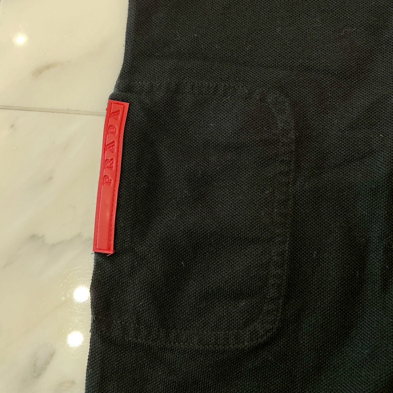 PRADA SPORT 2010 Cotton Polo Shirt SJM138 Size L プラダ スポーツ 2010 コットン ポロシャツ サイズL