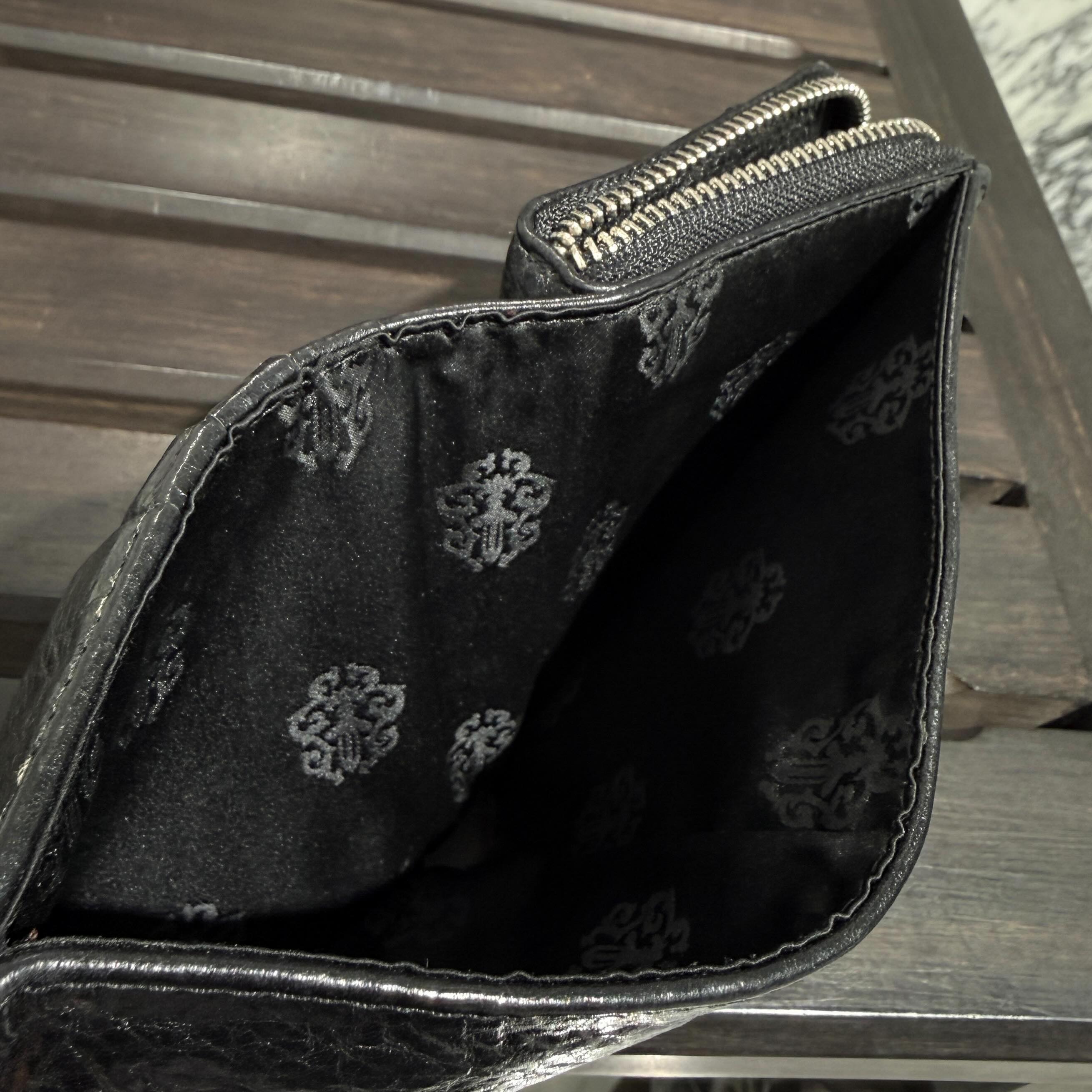 CHROME HEARTS Square Zip Bill Wallet クロムハーツ スクエアジップ ビルウォレット