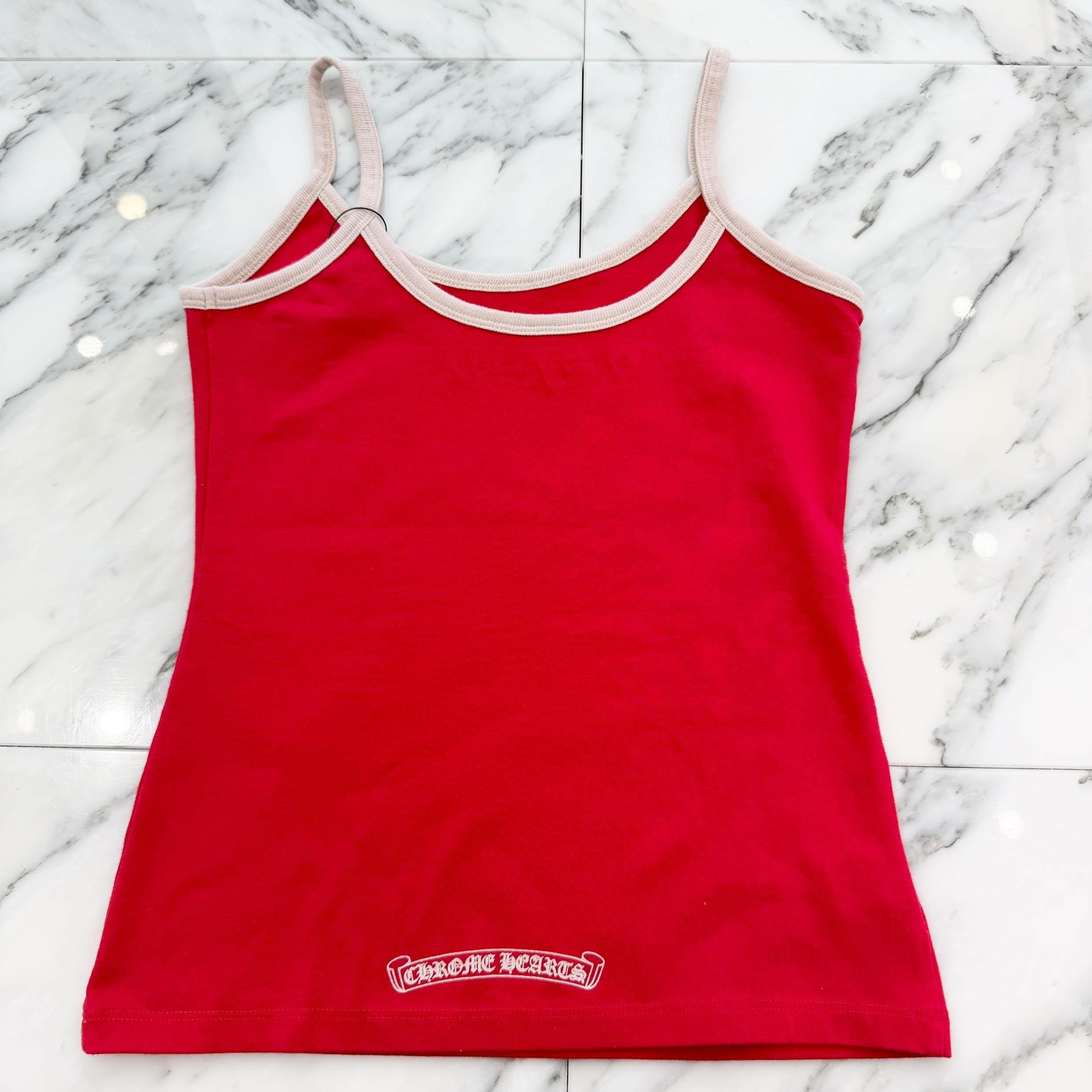 CHROME HEARTS Horseshoe Short Camisole Top Size M クロムハーツ ホースシュー ショート キャミソールトップ サイズM