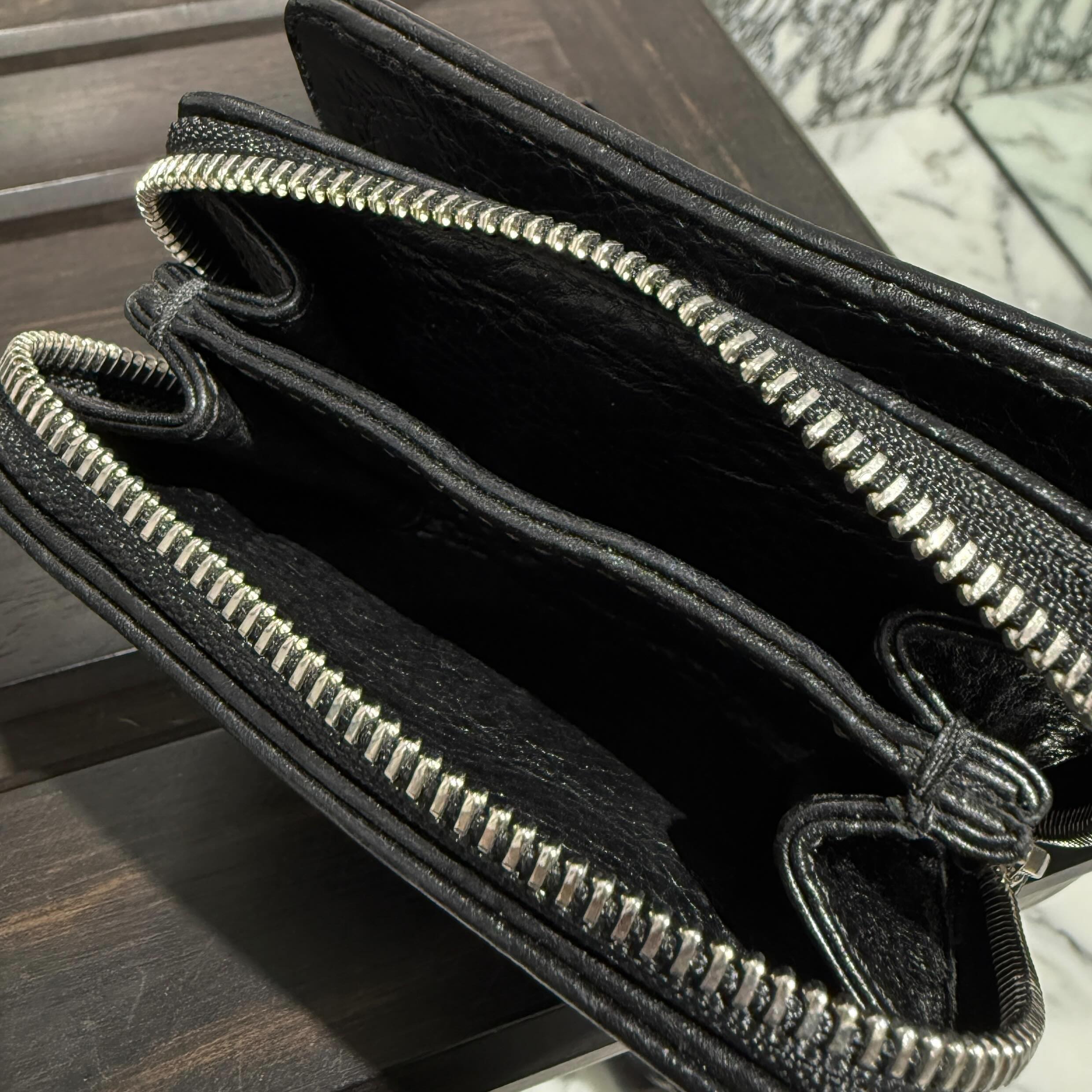 CHROME HEARTS Square Zip Bill Wallet クロムハーツ スクエアジップ ビルウォレット