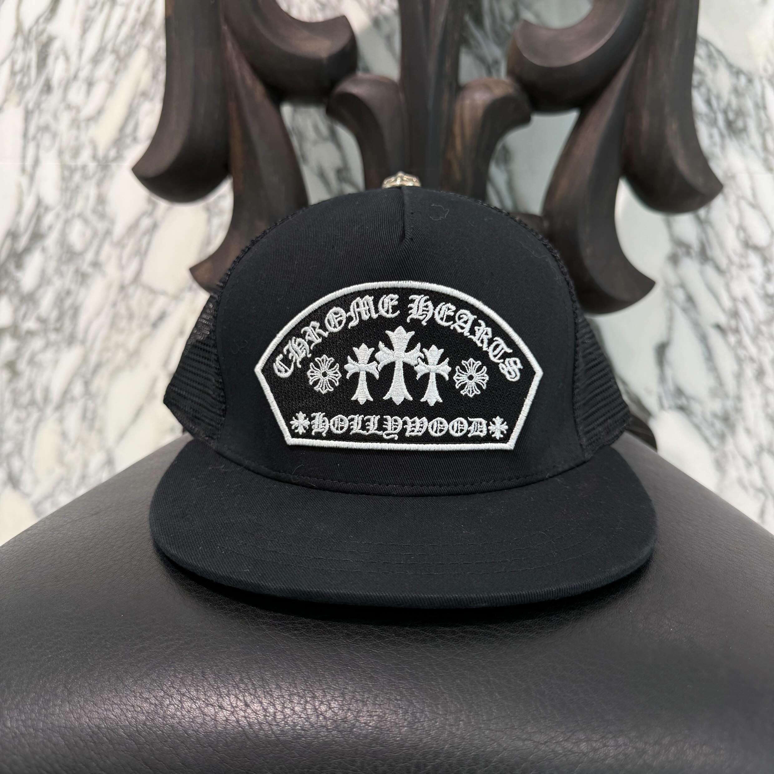 CHROME HEARTS King Taco Hollywood Limited Trucker Cap Size ONE