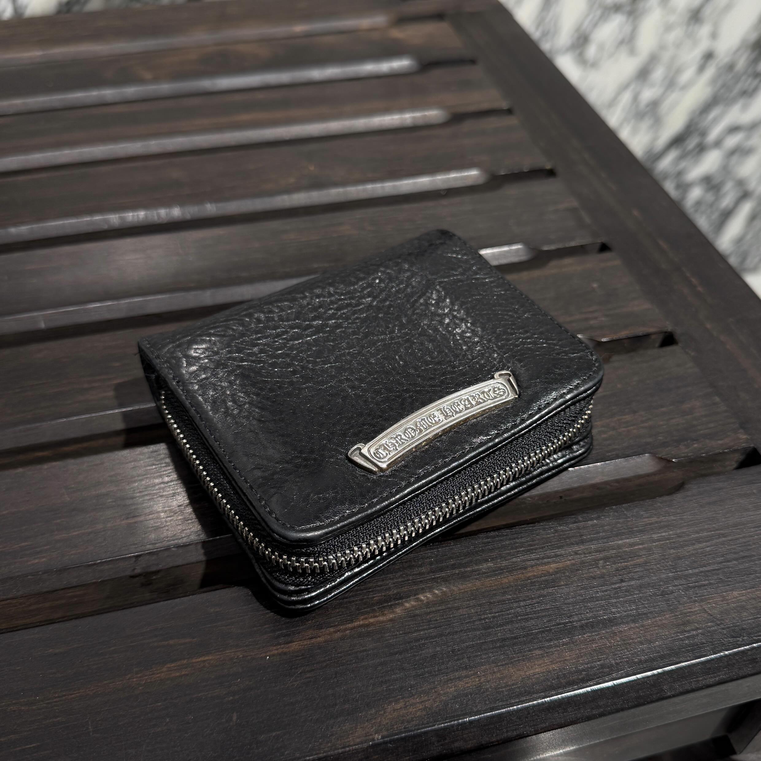 CHROME HEARTS Square Zip Bill Wallet クロムハーツ スクエアジップ ビルウォレット