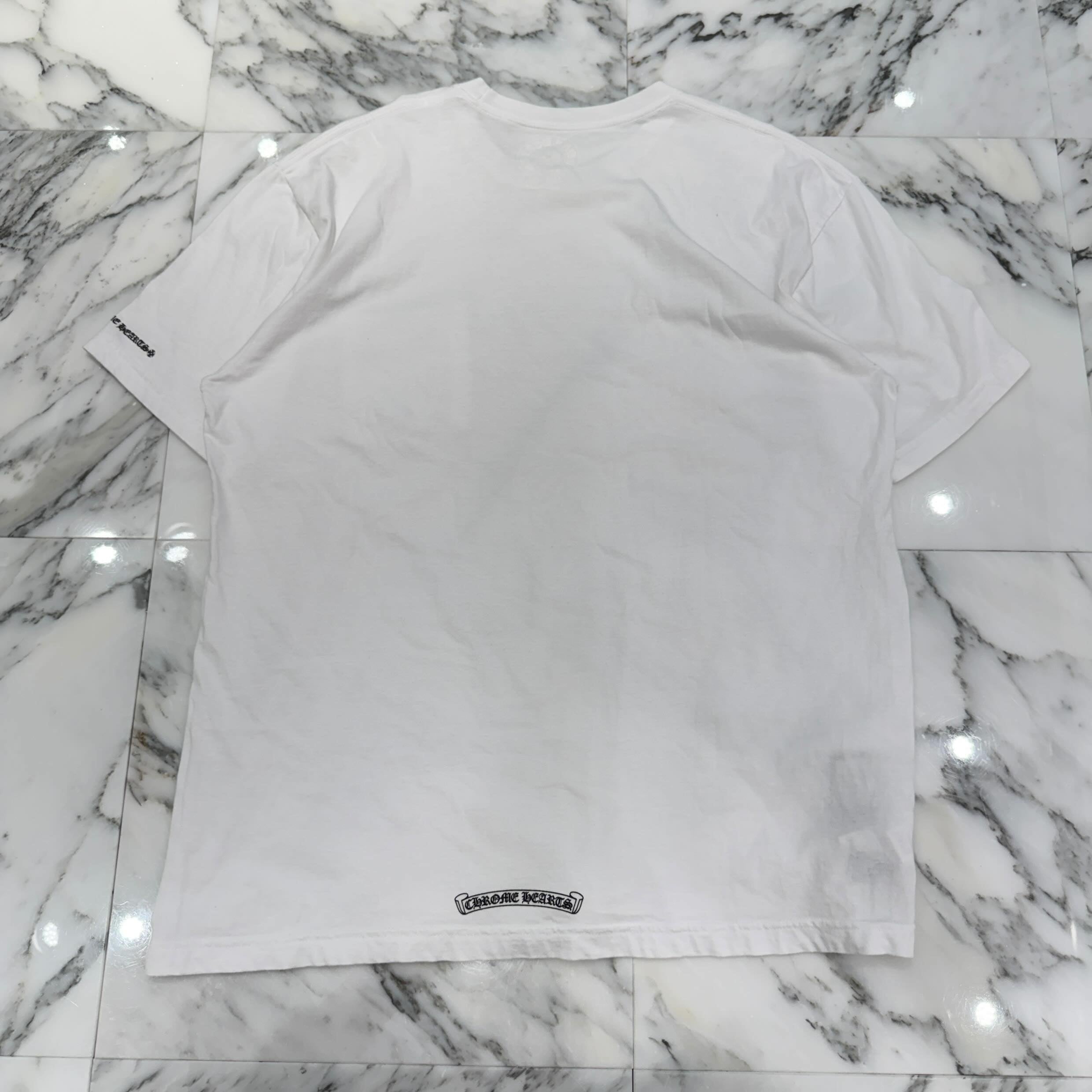 CHROME HEARTS Neck Logo Tee Size XL クロムハーツ ネックロゴ Tシャツ サイズXL