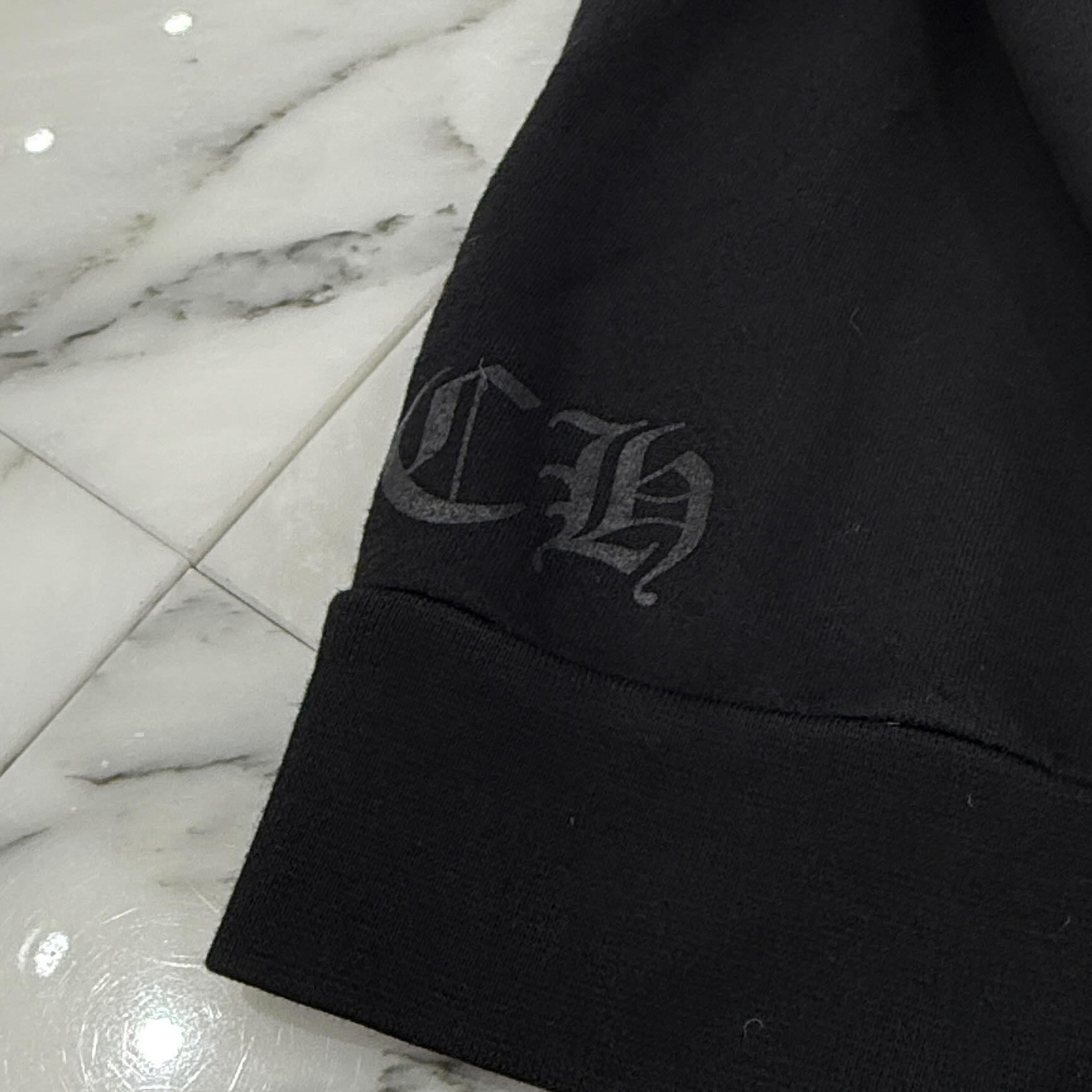 CHROME HEARTS Neck Logo Crewneck Sweatshirt Size M クロムハーツ ネックロゴクルーネックスウェットシャツ サイズM