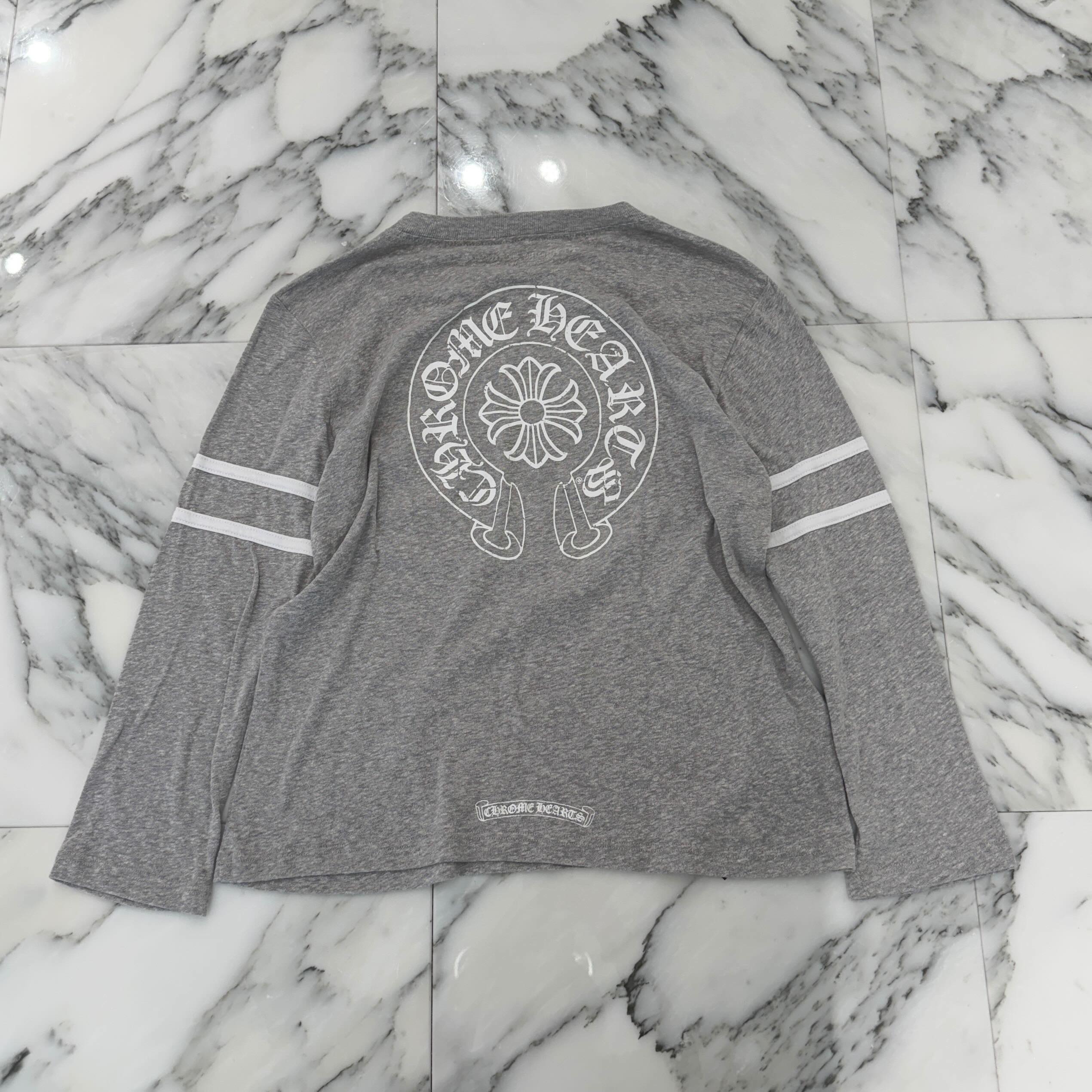 CHROME HEARTS 33 Horseshoe Long Sleeve Tee Size S クロムハーツ 33 ホースシュー ロングスリーブＴシャツ サイズS