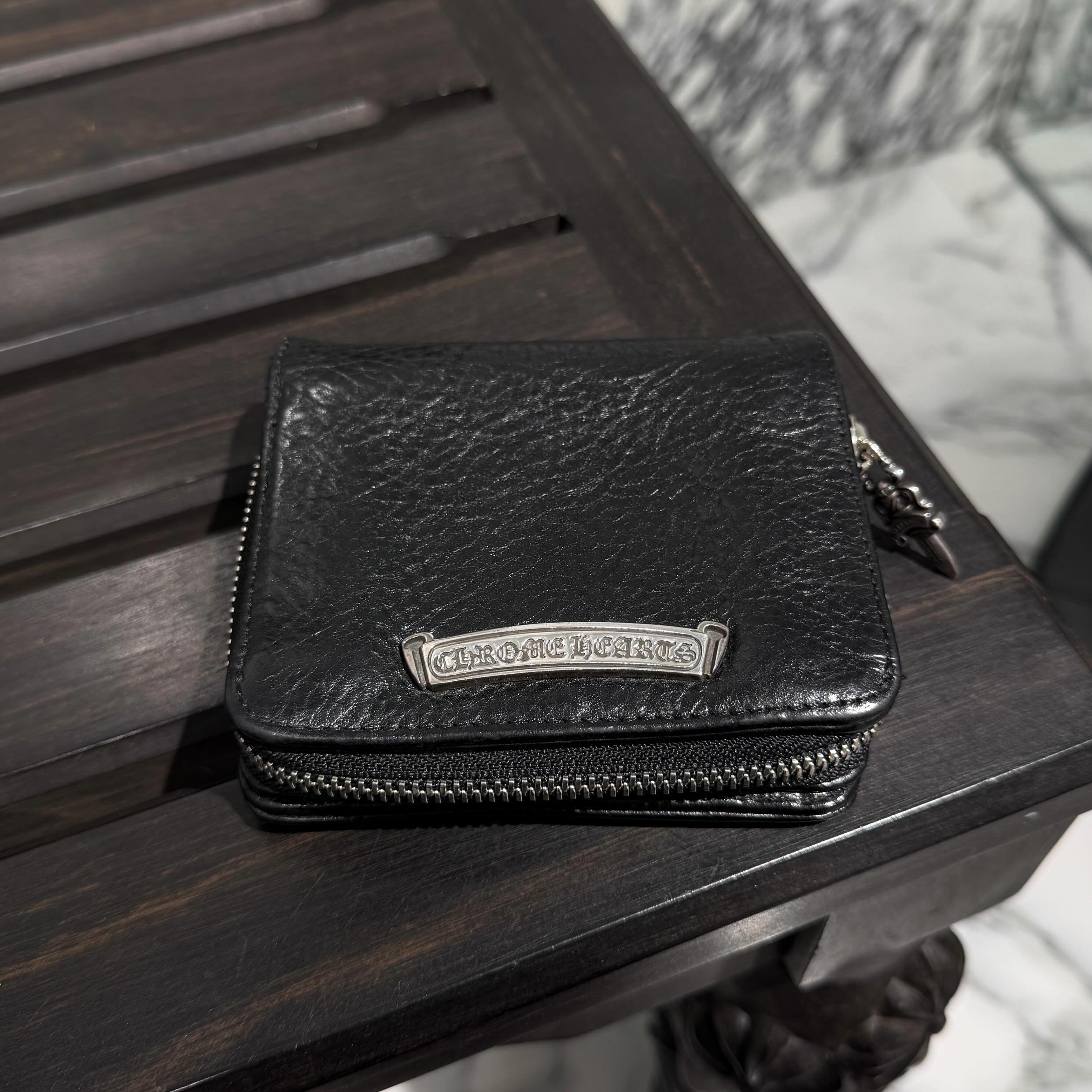 CHROME HEARTS Square Zip Bill Wallet クロムハーツ スクエアジップ ビルウォレット