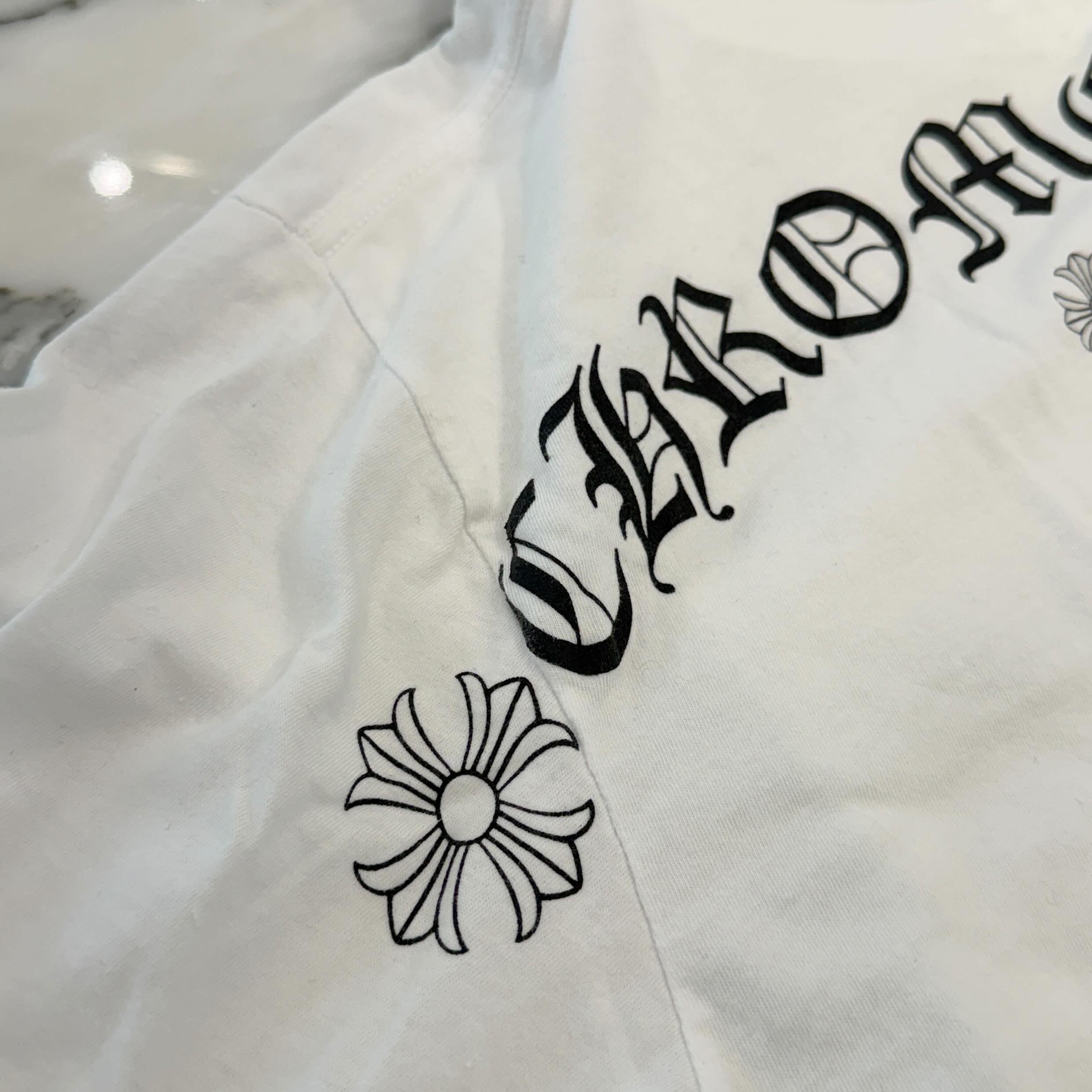 CHROME HEARTS Back Arch Logo USA Long Sleeve Tee Size M クロムハーツ バックアーチロゴ USA ロングスリーブTシャツ サイズM