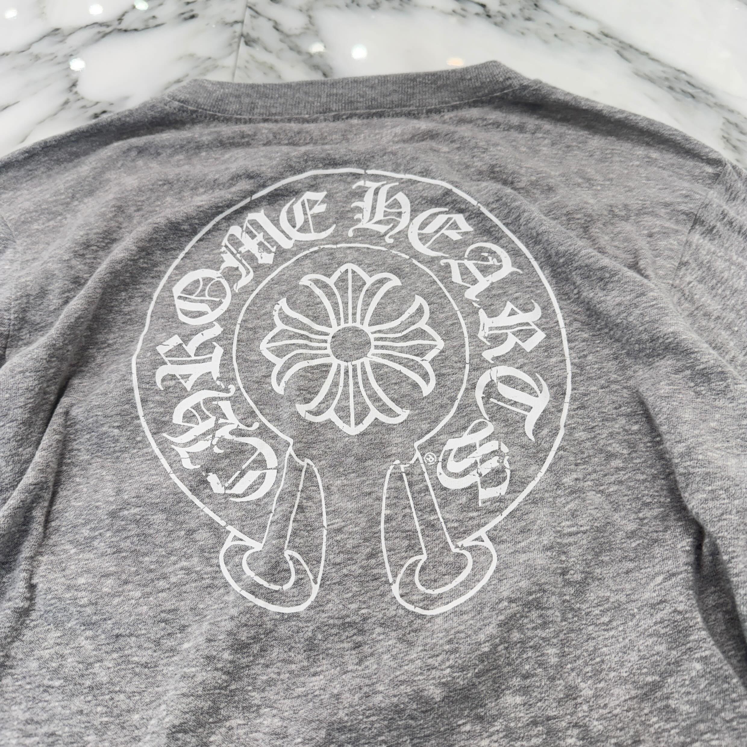 CHROME HEARTS 33 Horseshoe Long Sleeve Tee Size S クロムハーツ 33 ホースシュー ロングスリーブＴシャツ サイズS