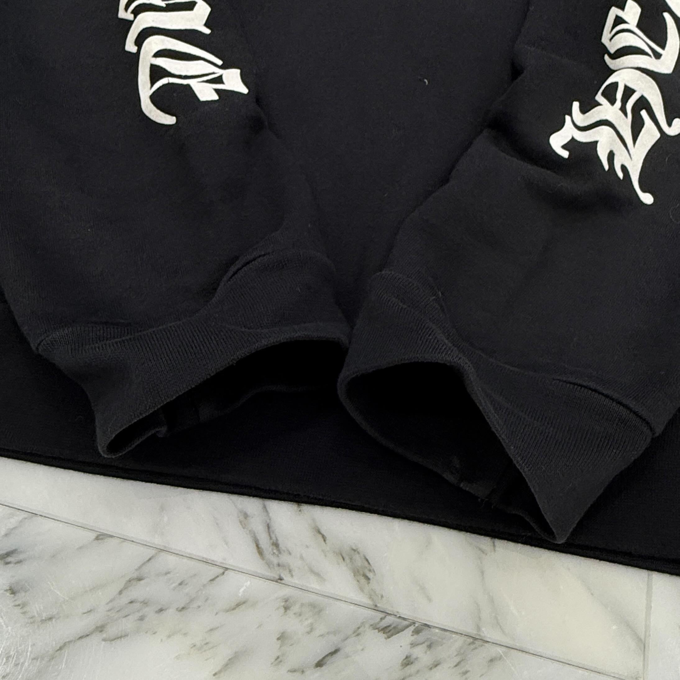 CHROME HEARTS Neck Logo Crewneck Sweatshirt Size M クロムハーツ ネックロゴクルーネックスウェットシャツ サイズM