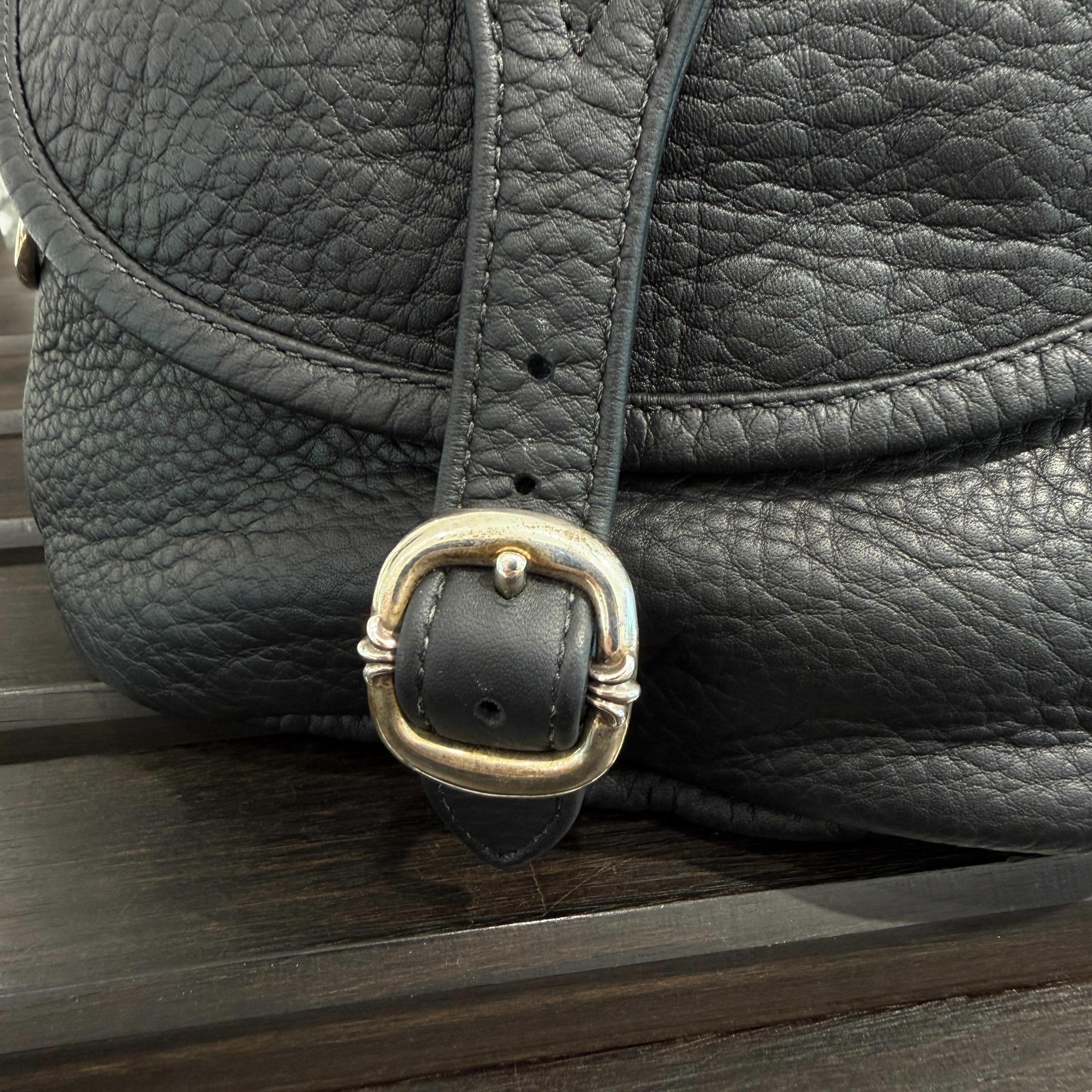 CHROME HEARTS SNAT PACK Leather Shoulder Bag クロムハーツ スナットパック レザー ショルダーバッグ