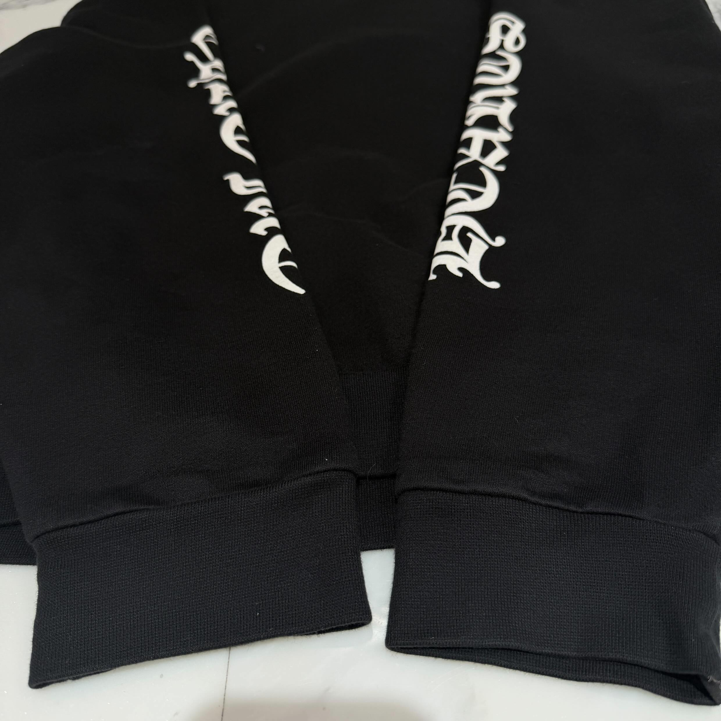 CHROME HEARTS Neck Logo Crewneck Sweatshirt Size M クロムハーツ ネックロゴクルーネックスウェットシャツ サイズM