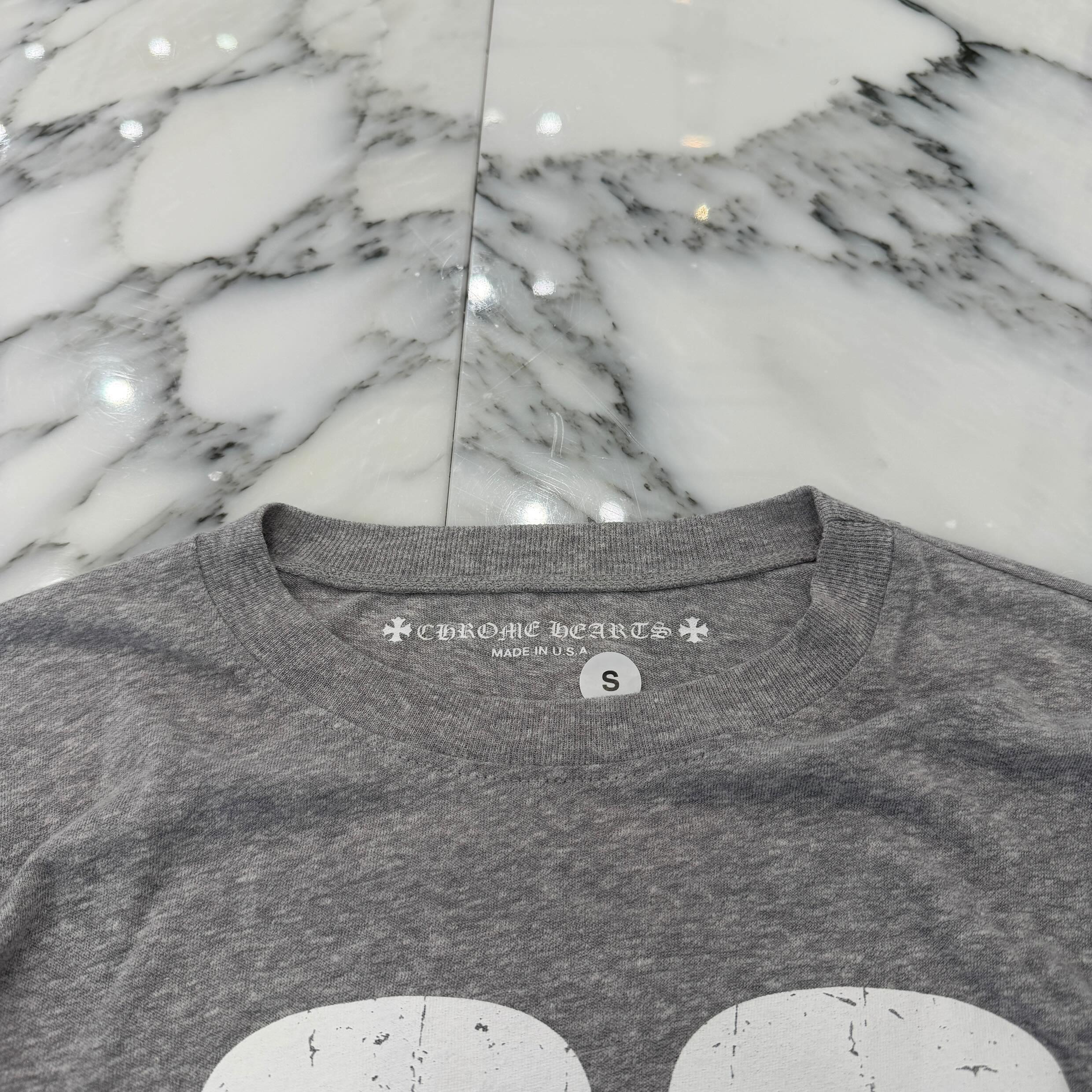 CHROME HEARTS 33 Horseshoe Long Sleeve Tee Size S クロムハーツ 33 ホースシュー ロングスリーブＴシャツ サイズS