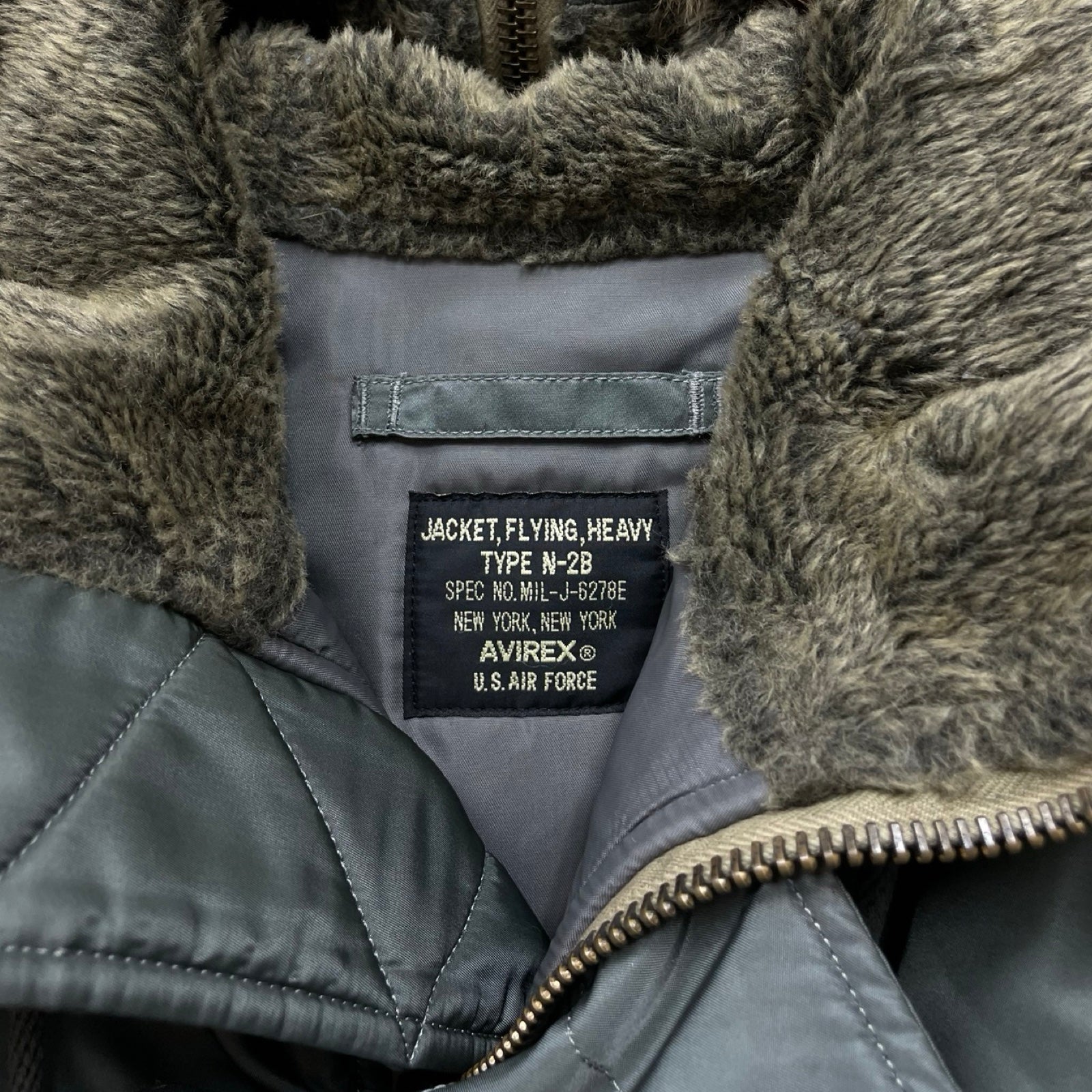 ジャケット・アウター AVILEX N-2B Flight Jacket MIL-J-6278E AVILEX N-2B Flight Jacket MIL-J-6278E Size XL – MEMENTOS ONLINE SHOP