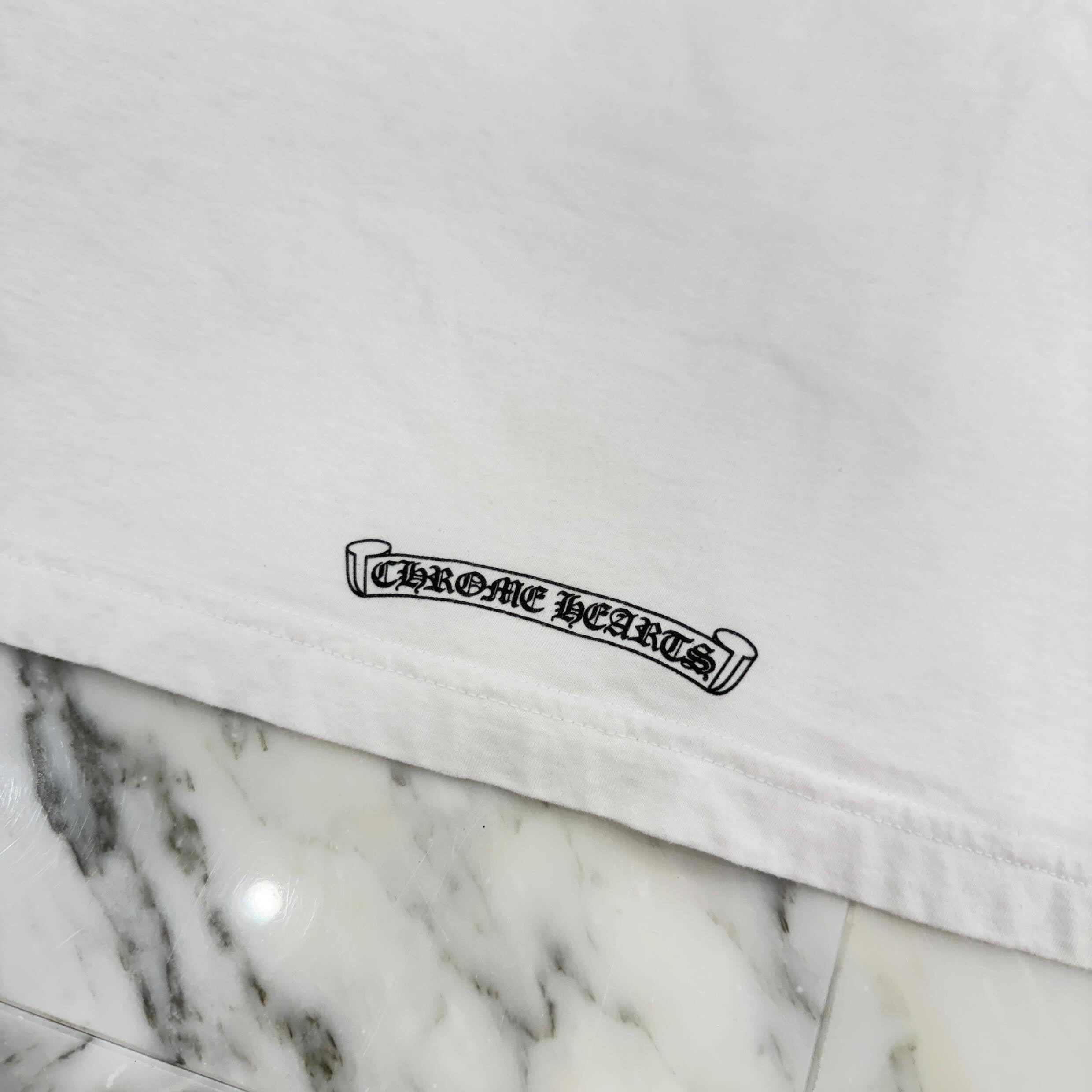 CHROME HEARTS Neck Logo Tee Size XL クロムハーツ ネックロゴ Tシャツ サイズXL