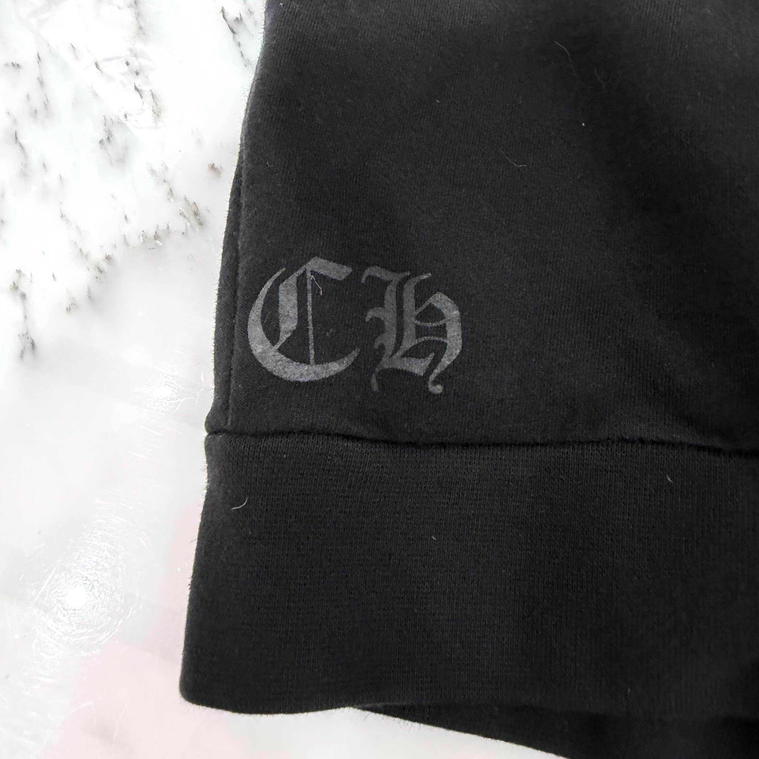 CHROME HEARTS Neck Logo Crewneck Sweatshirt Size M クロムハーツ ネックロゴクルーネックスウェットシャツ サイズM