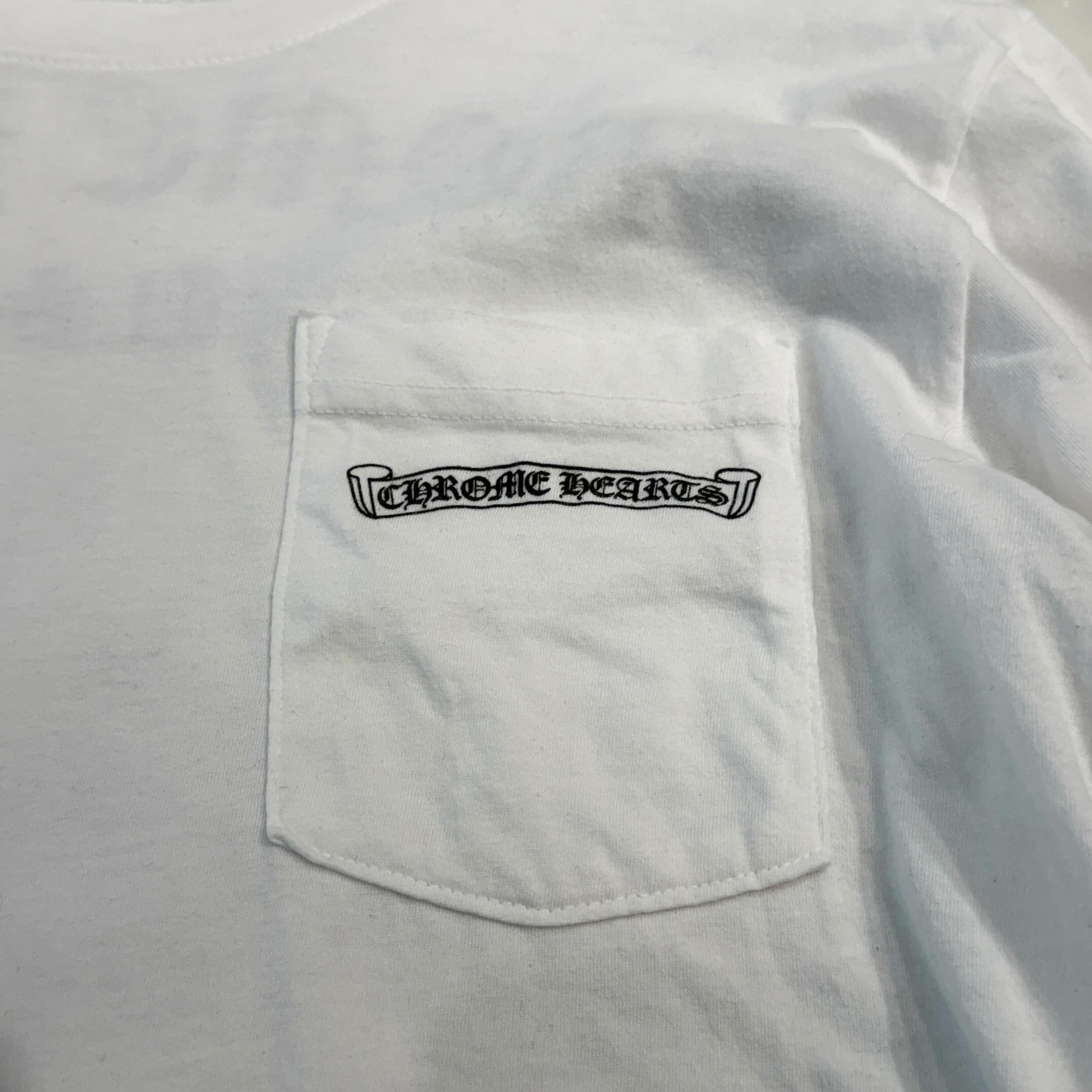 CHROME HEARTS Back Arch Logo USA Long Sleeve Tee Size M クロムハーツ バックアーチロゴ USA ロングスリーブTシャツ サイズM