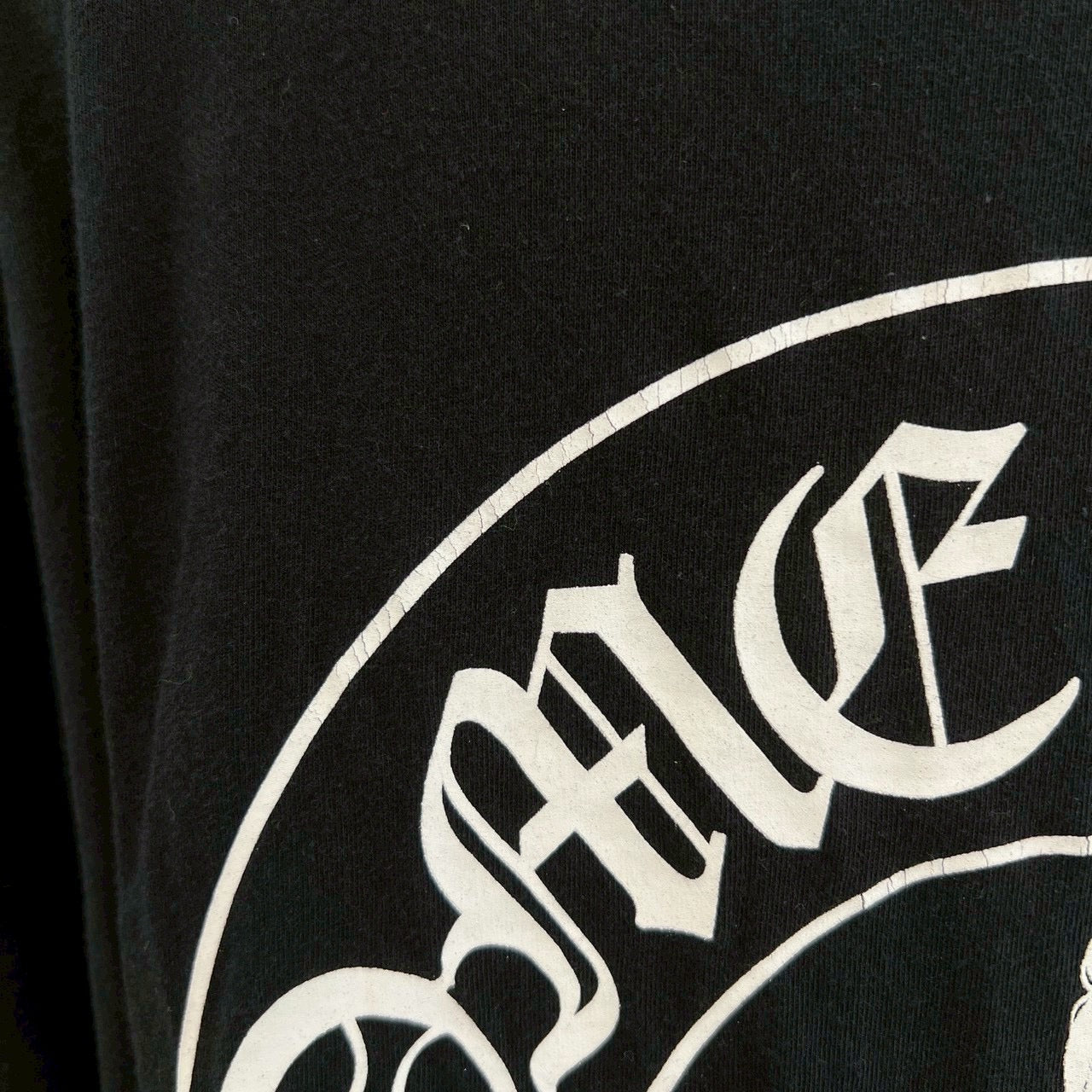 CHROME HEARTS × DEADLLY DOLL Back Horseshoe Print Tee Size XL クロムハーツ × デッドリードール バックホースシュープリント Tシャツ サイズXL