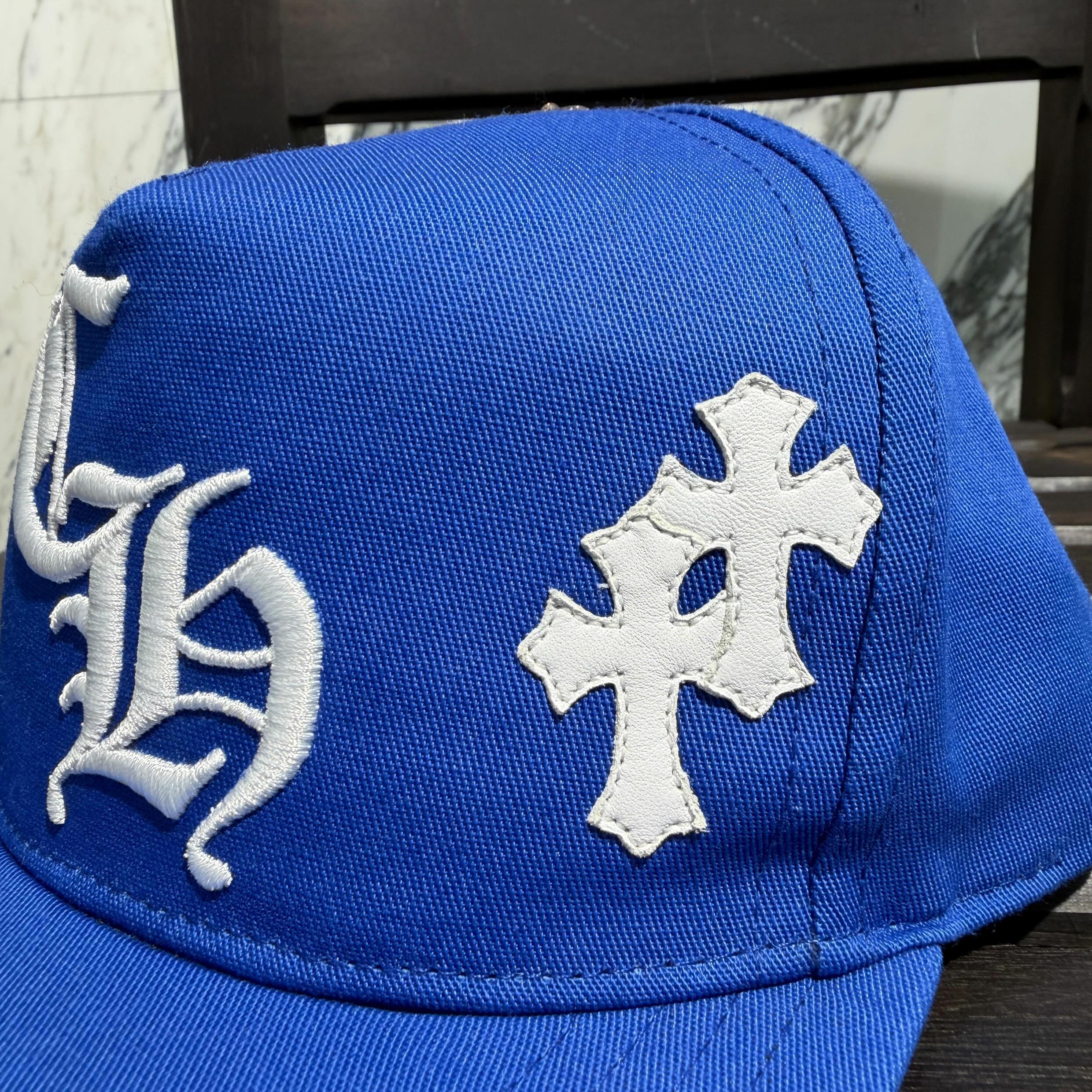 CHROME HEARTS Cemetery Cross Patch Trucker Cap Size ONE SIZE（53