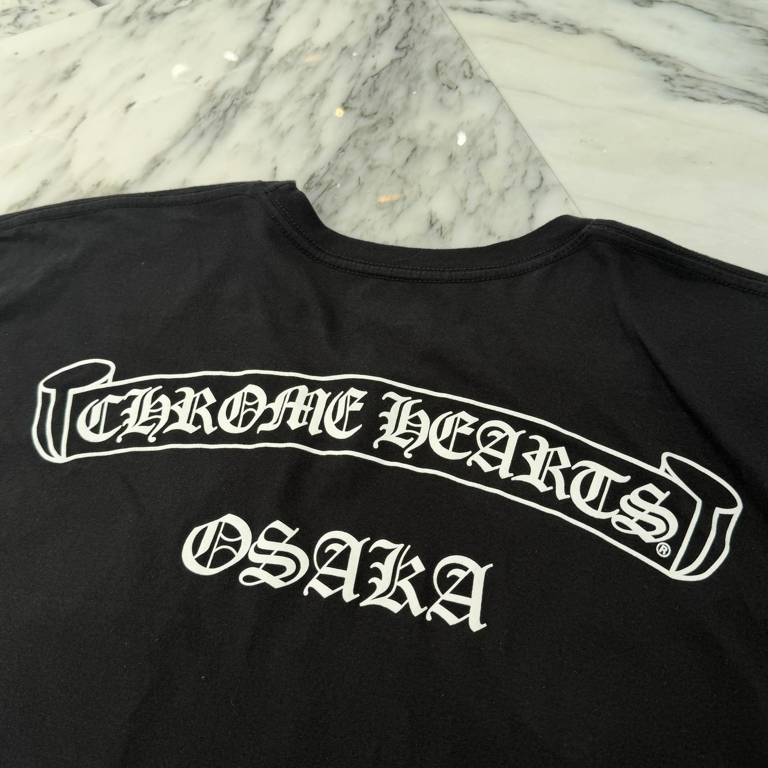 CHROME HEARTS Osaka Scroll Label Logo Tee Size XXL クロムハーツ 大阪限定 スクロールラベルロゴ Tシャツ サイズXXL