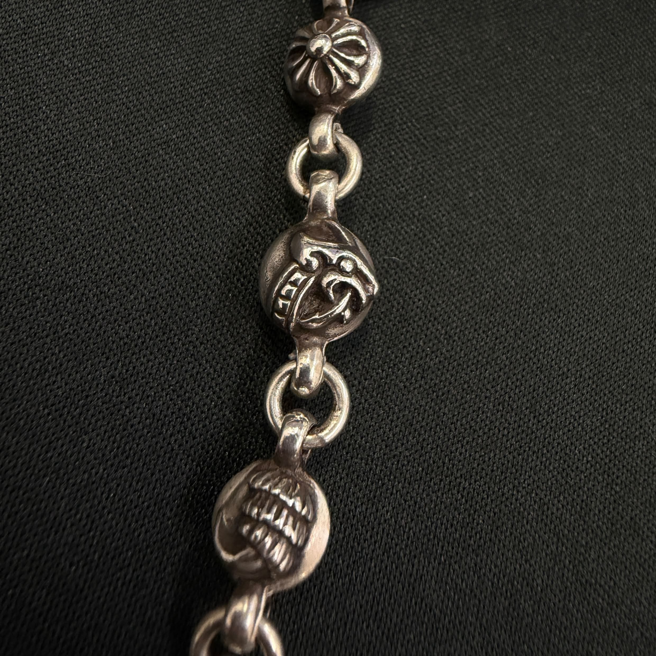 CHROME HEARTS 1CLIP Multi Ball Wallet Chain Short クロムハーツ 1